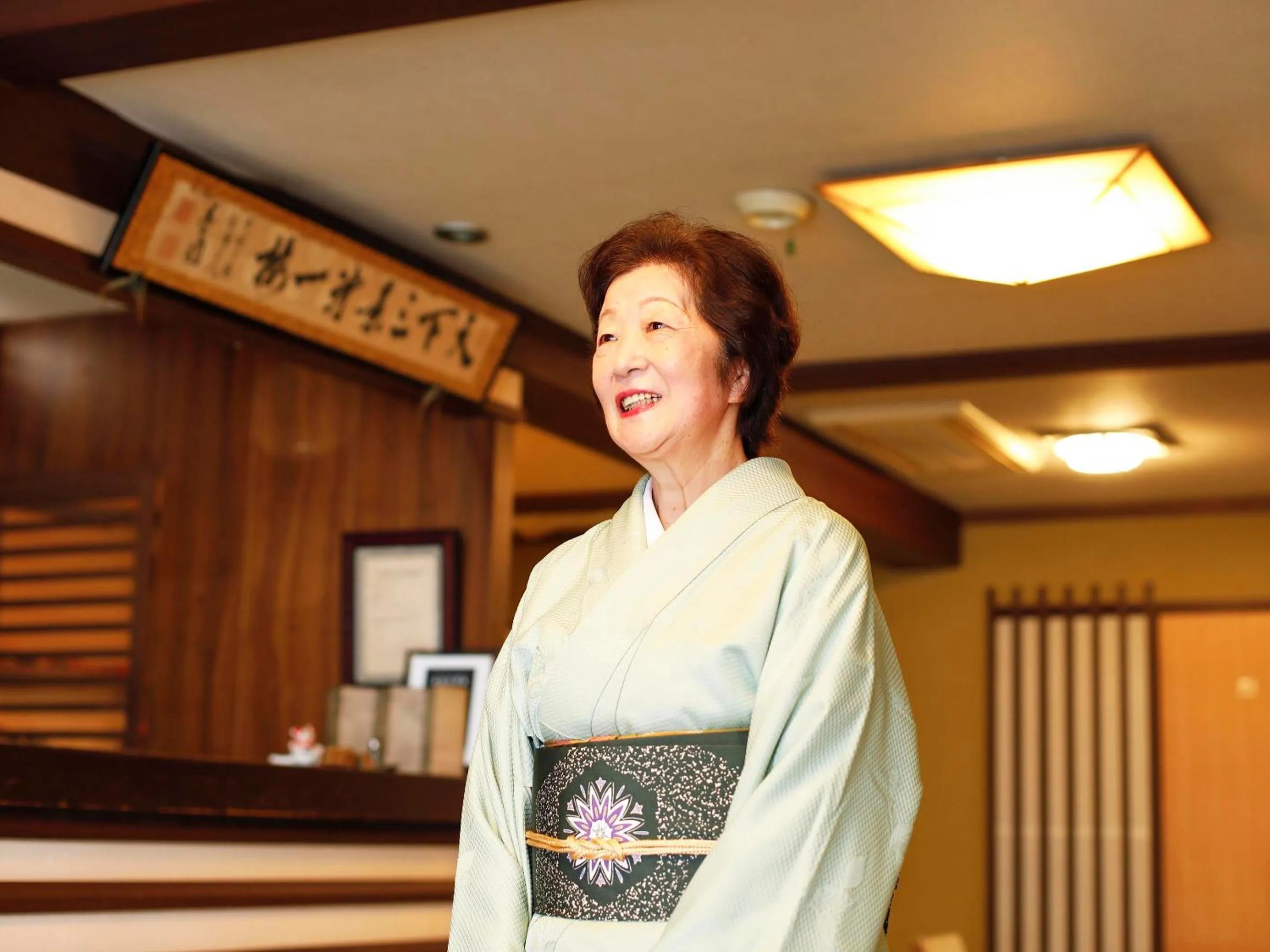 Staff in Seikiro Ryokan Historical Museum Hotel