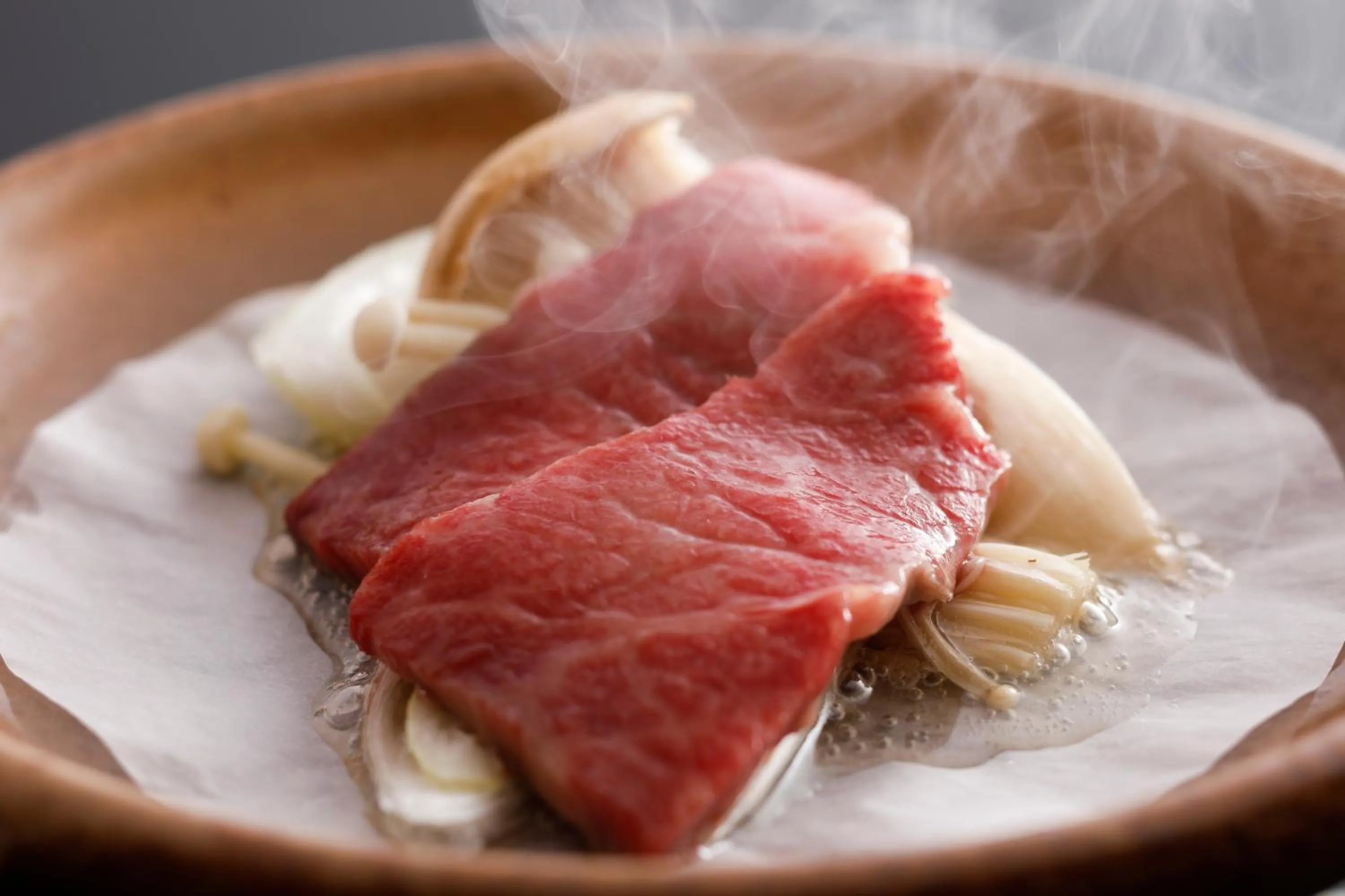 Food close-up in Seikiro Ryokan Historical Museum Hotel