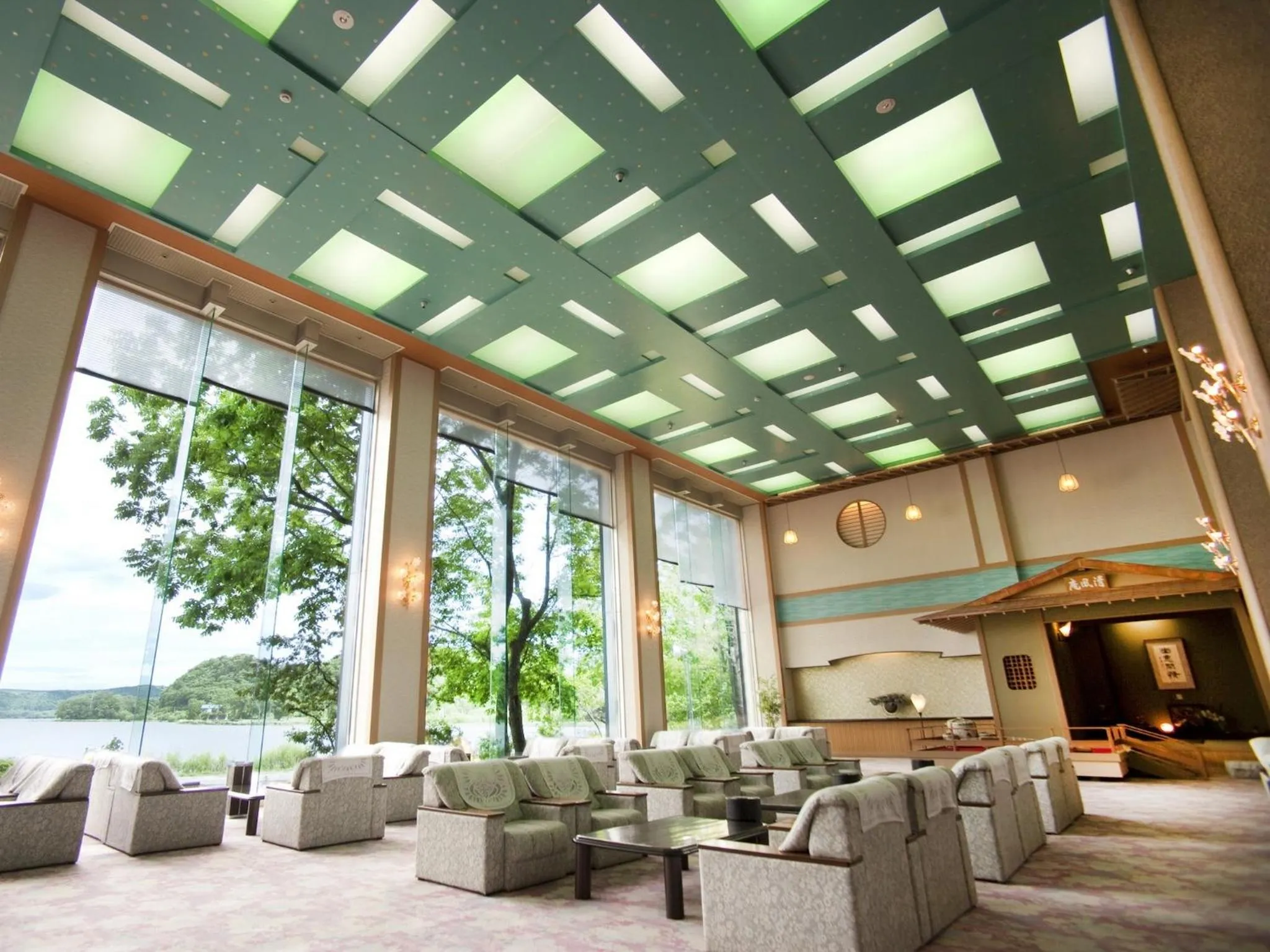 Lobby or reception in Hotel Abashirikoso