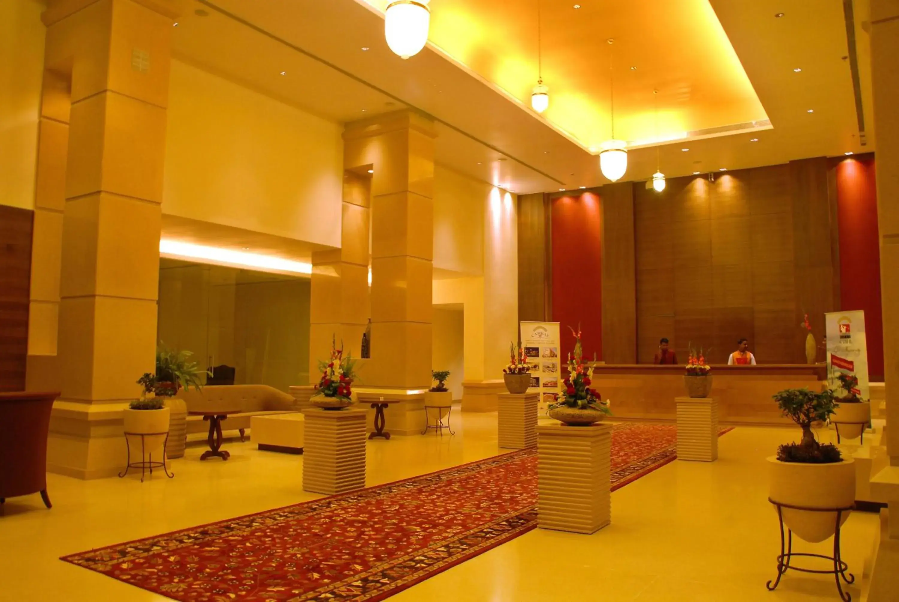 Lobby or reception in Cambay Grand Kukas Lobby or reception in Cambay Grand Kukas