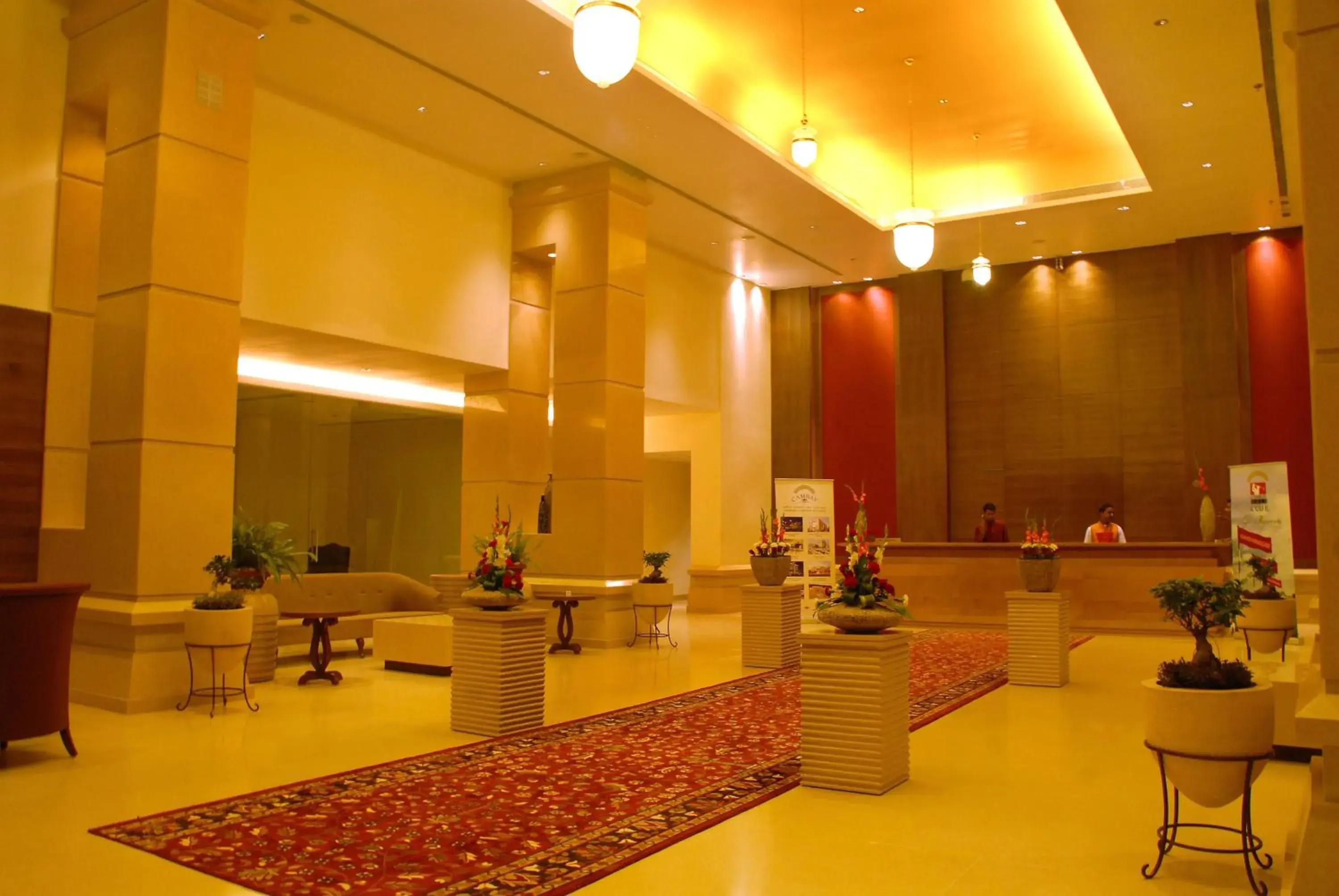 Lobby or reception in Cambay Grand Kukas Lobby or reception in Cambay Grand Kukas