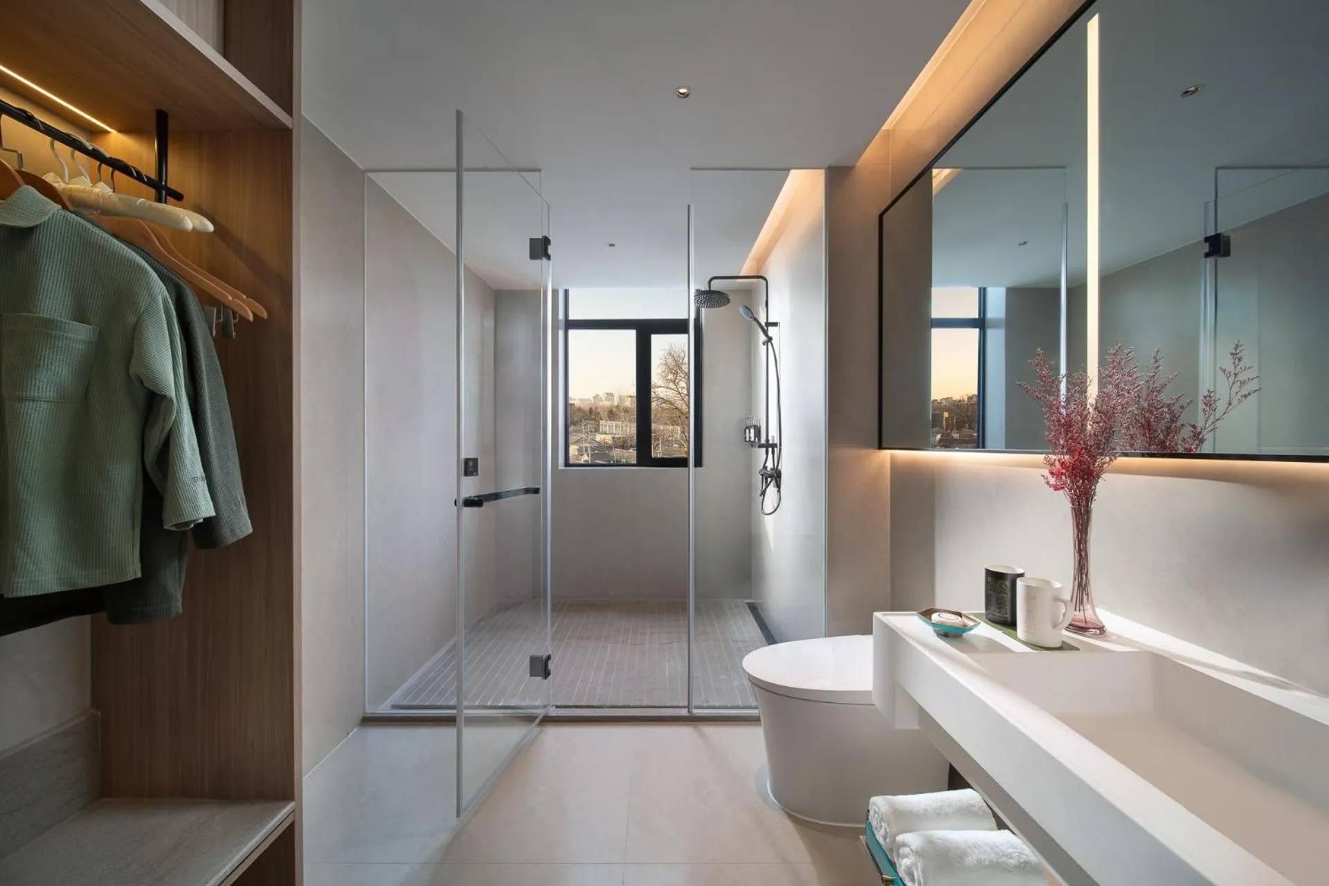 Bathroom in SSAW Garden Hotel Beijing