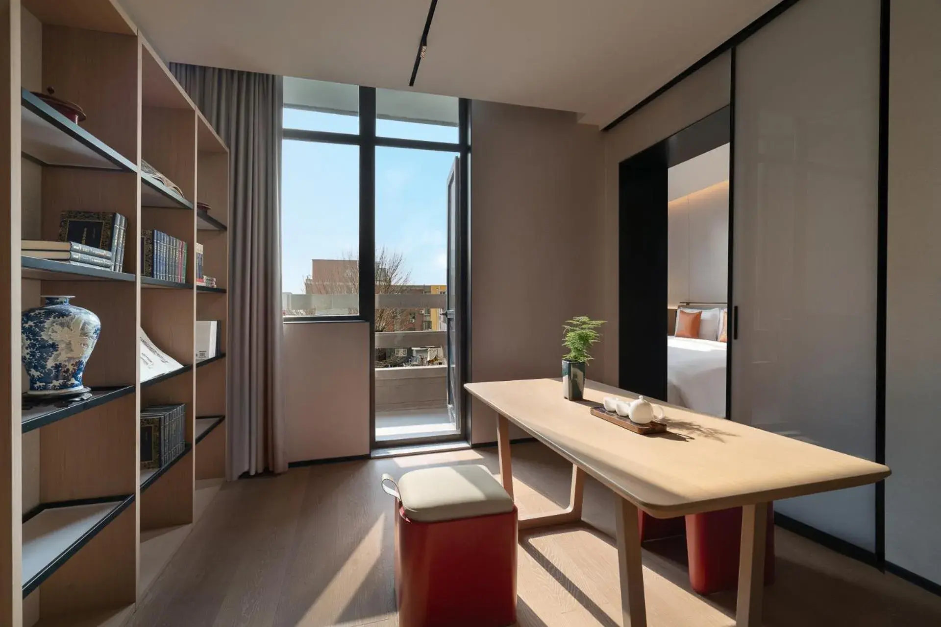 Living room in SSAW Garden Hotel Beijing Living room in SSAW Garden Hotel Beijing