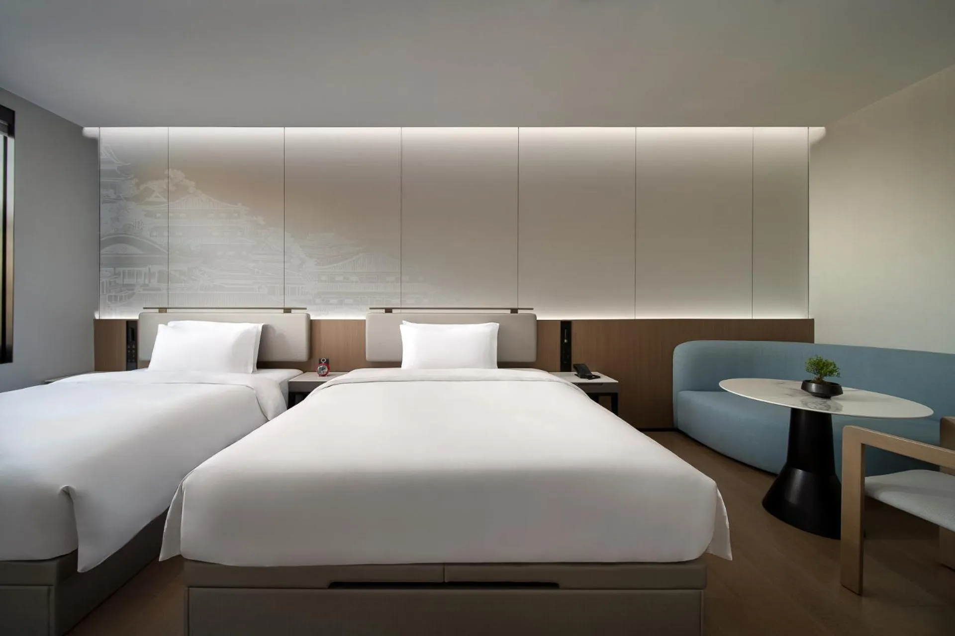 Bedroom, Bed in SSAW Garden Hotel Beijing