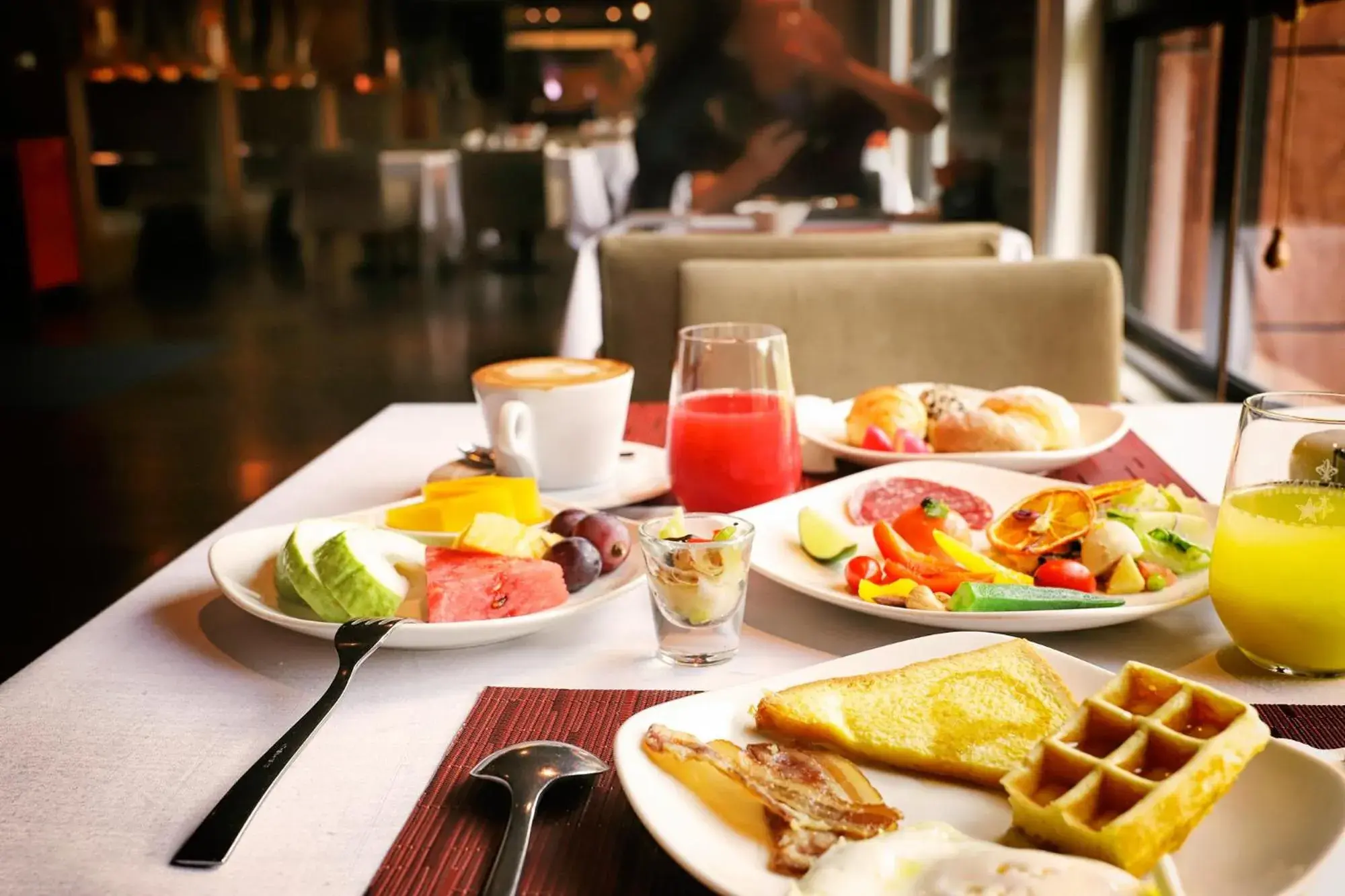 Breakfast in Grand Victoria Hotel Breakfast in Grand Victoria Hotel