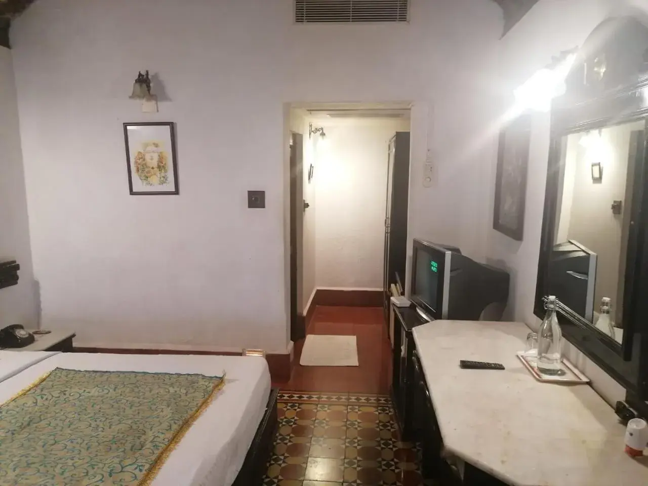 Bed in Indeco Hotels Swamimalai Bed in Indeco Hotels Swamimalai