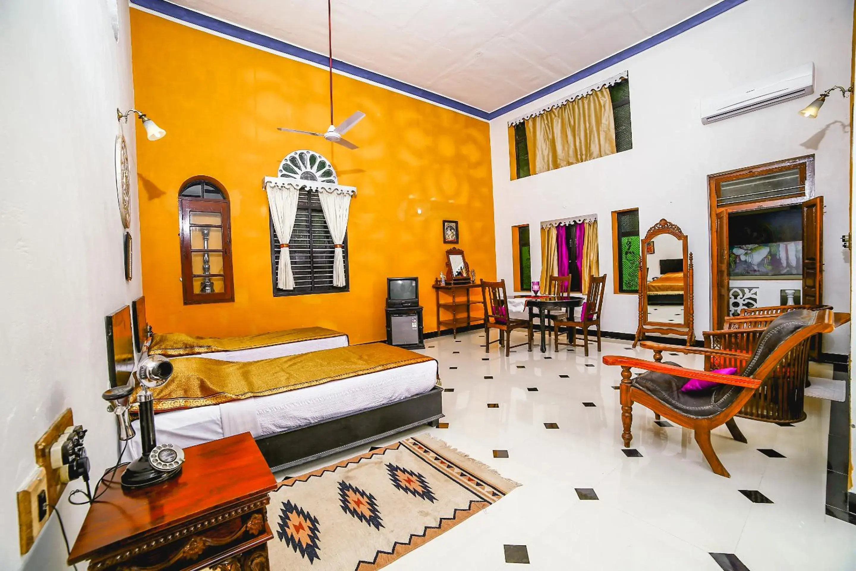 Bed in Indeco Hotels Swamimalai Bed in Indeco Hotels Swamimalai