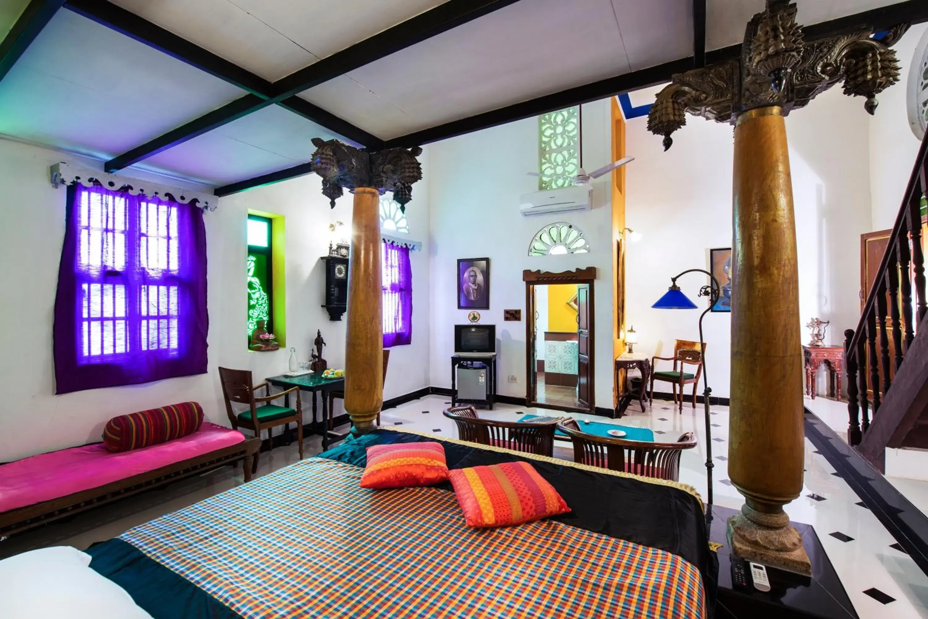 Bed in Indeco Hotels Swamimalai Bed in Indeco Hotels Swamimalai