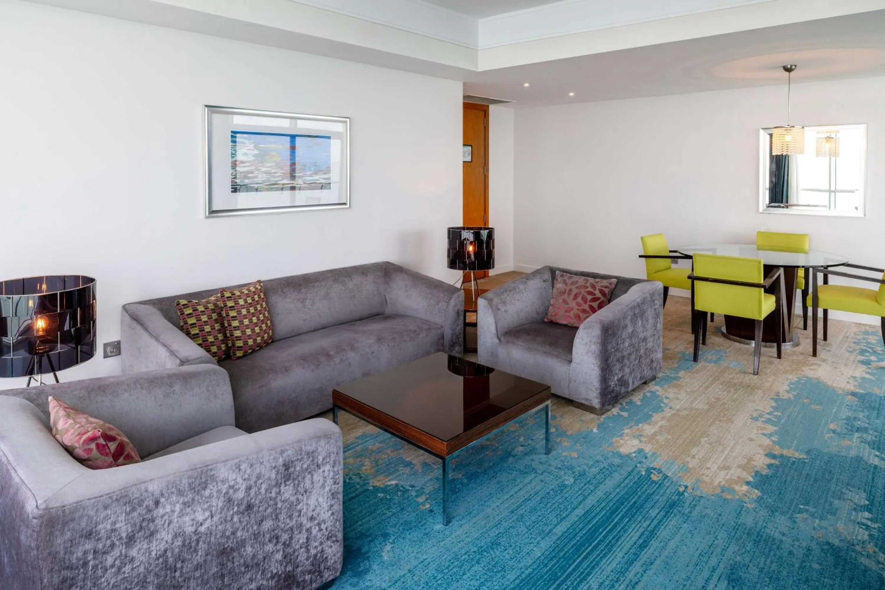 Living room in Hilton Doha