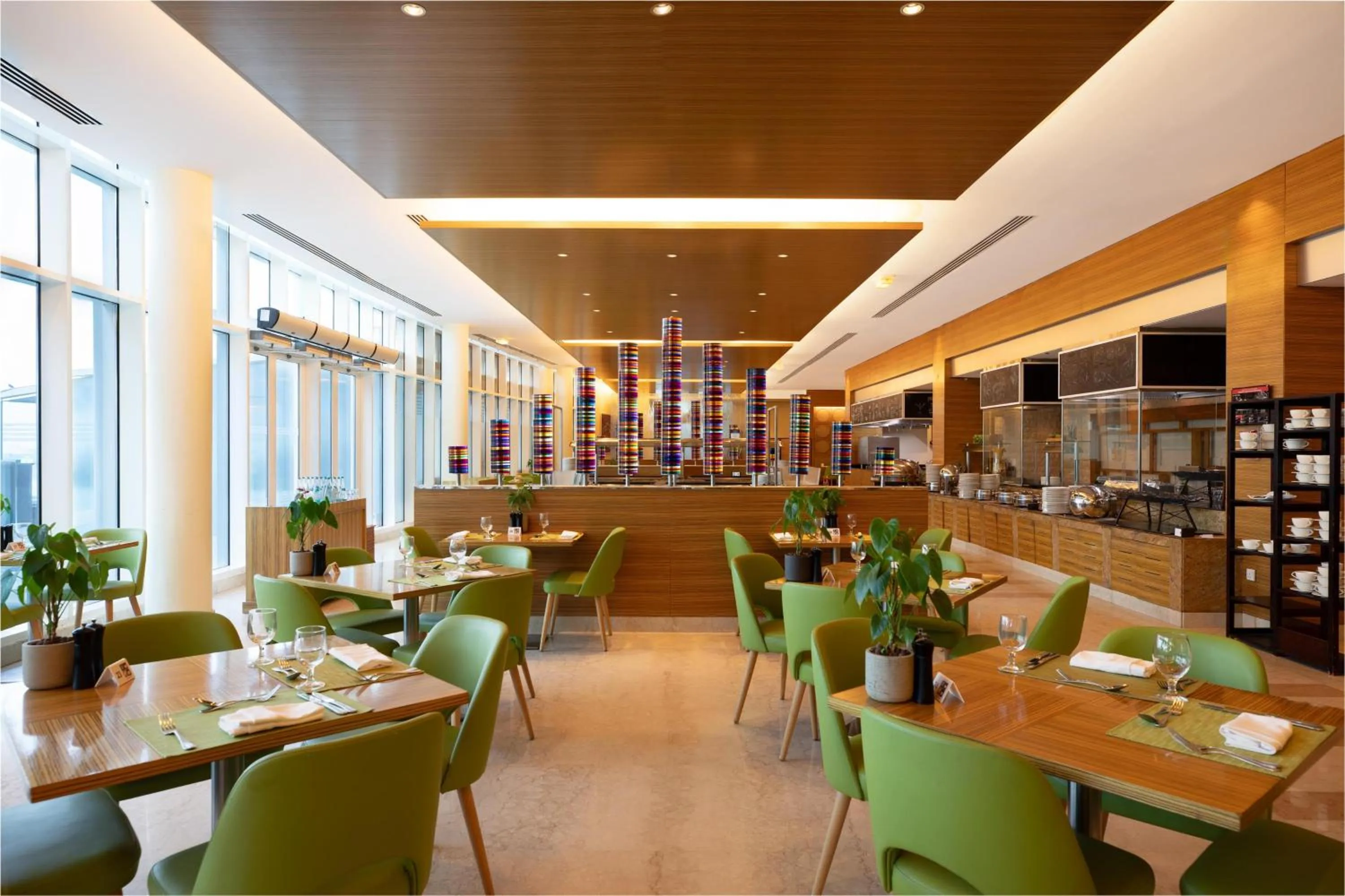 Restaurant/places to eat in Hilton Doha