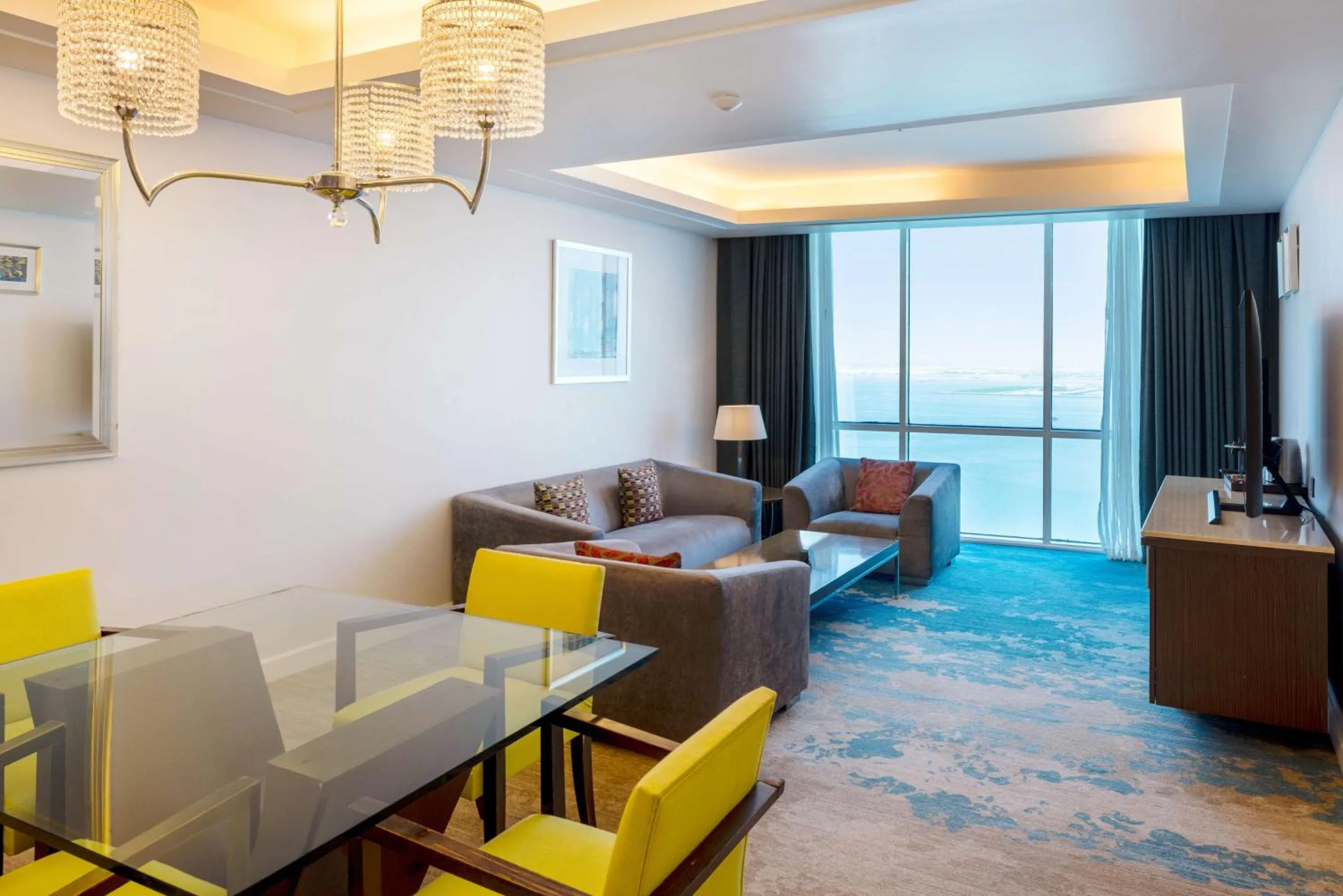 Living room in Hilton Doha