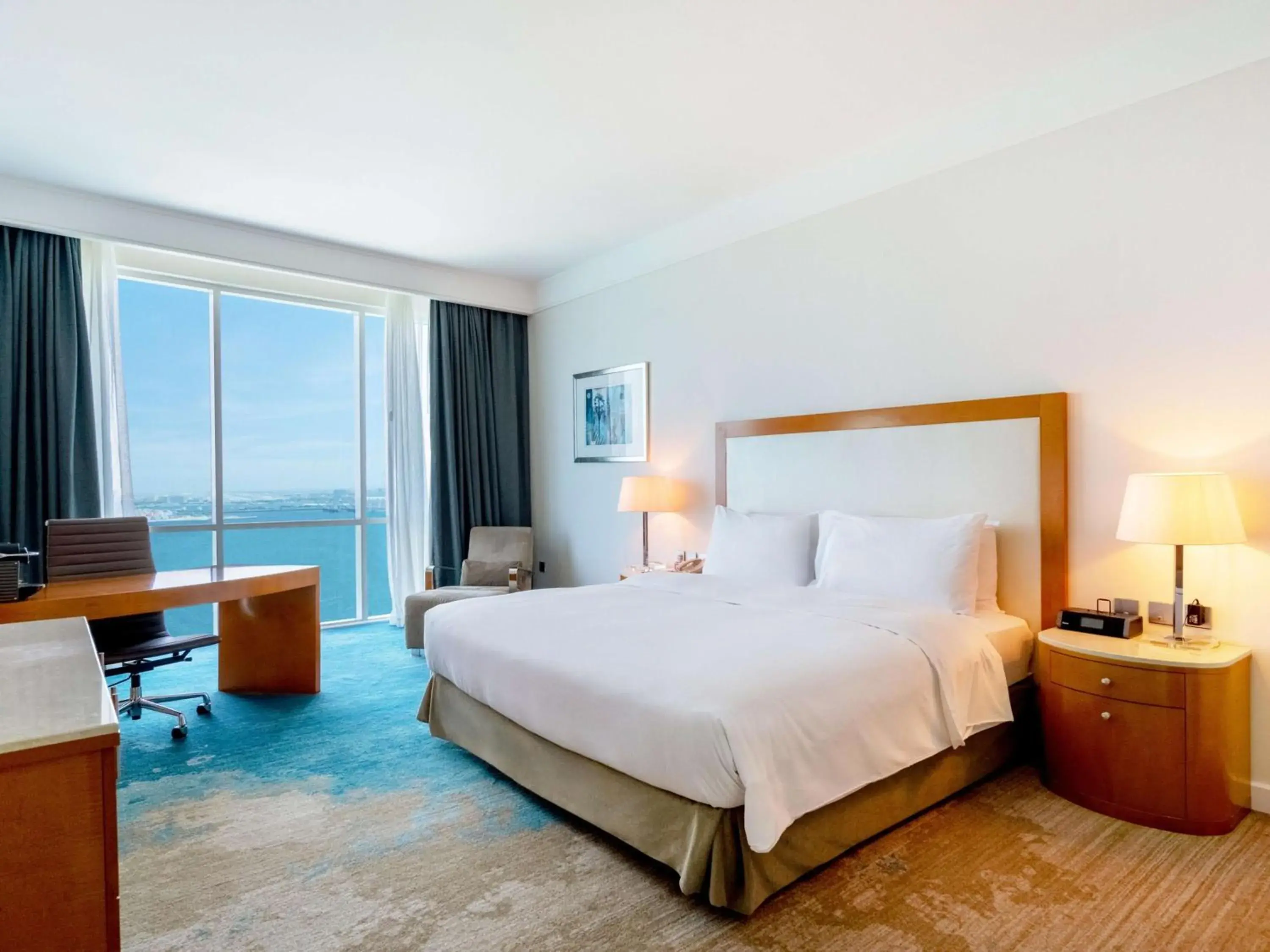 Bed in Hilton Doha Bed in Hilton Doha