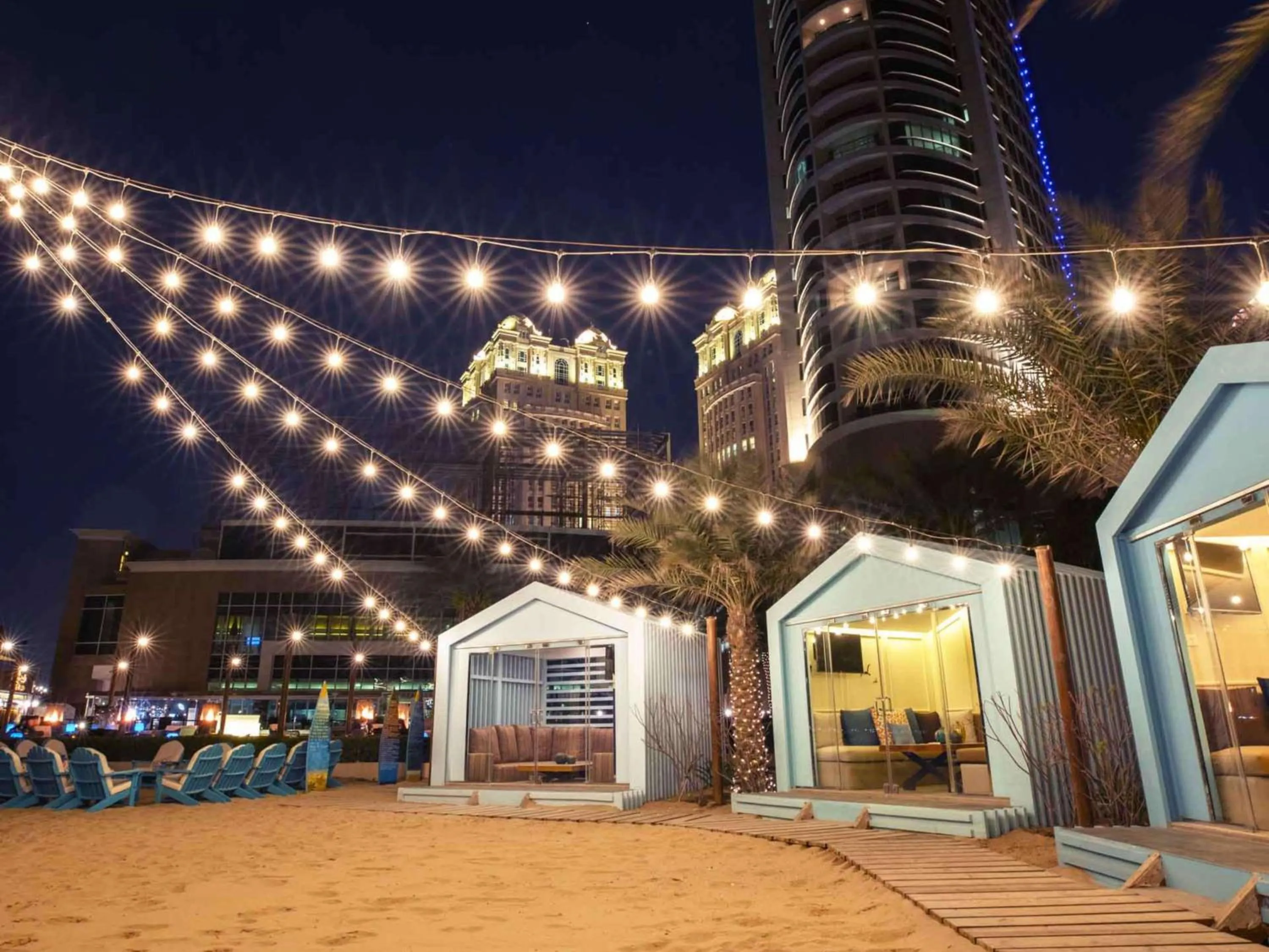 Property building in Hilton Doha