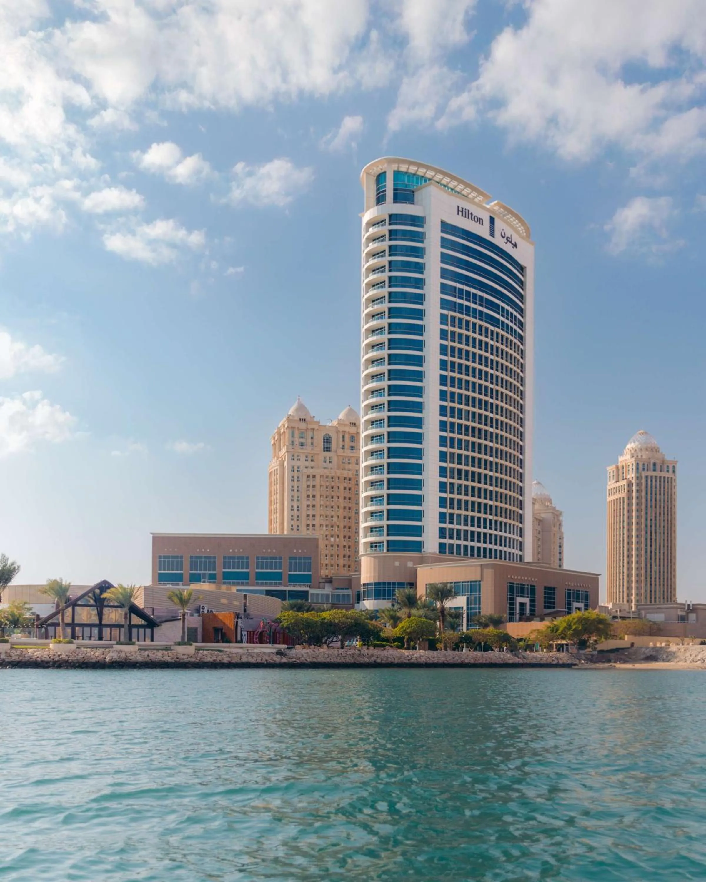 Property building in Hilton Doha