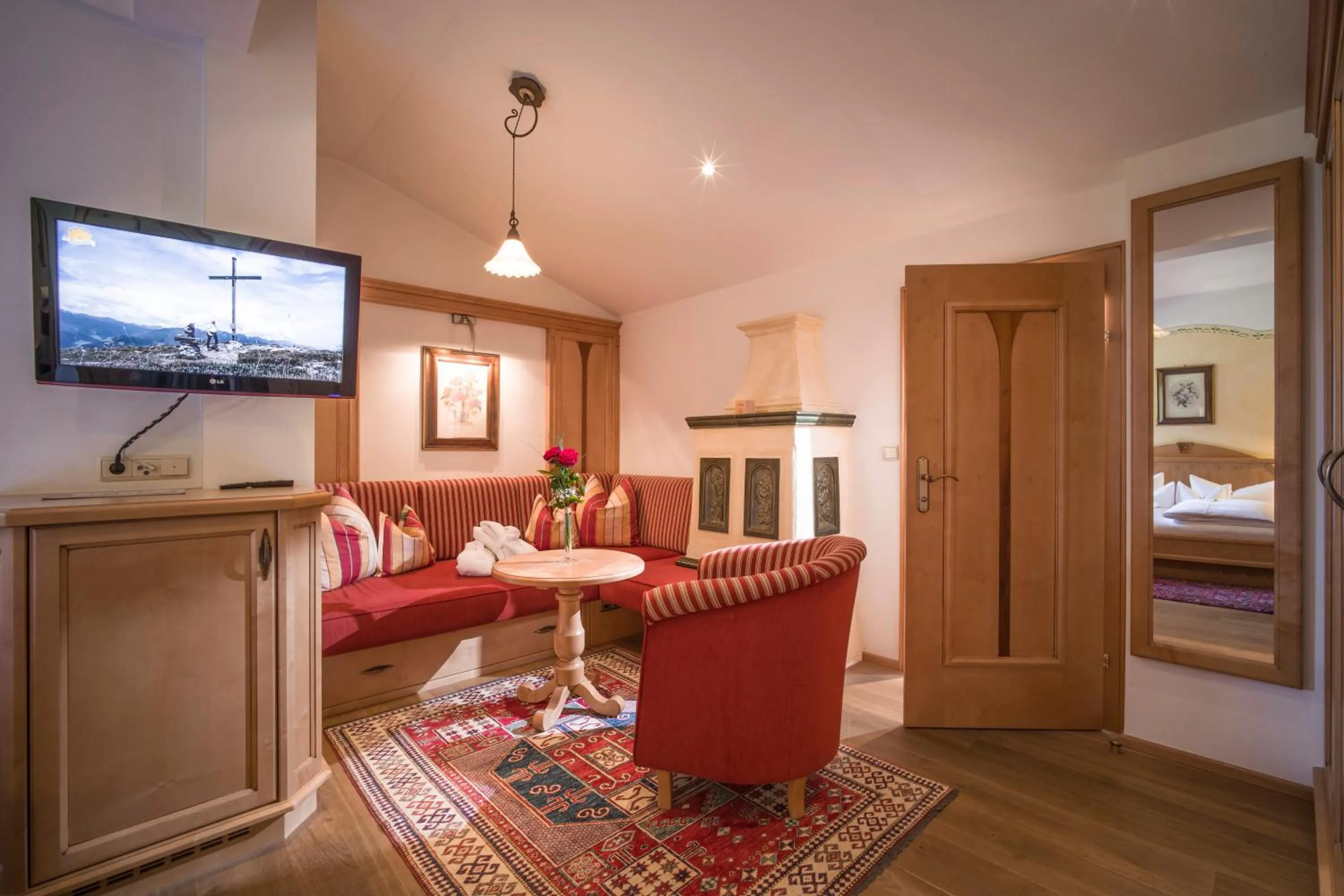 Seating area in Ferienhotel Sonnenhof