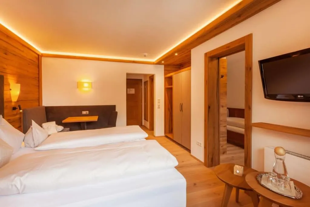 Bed in Ferienhotel Sonnenhof