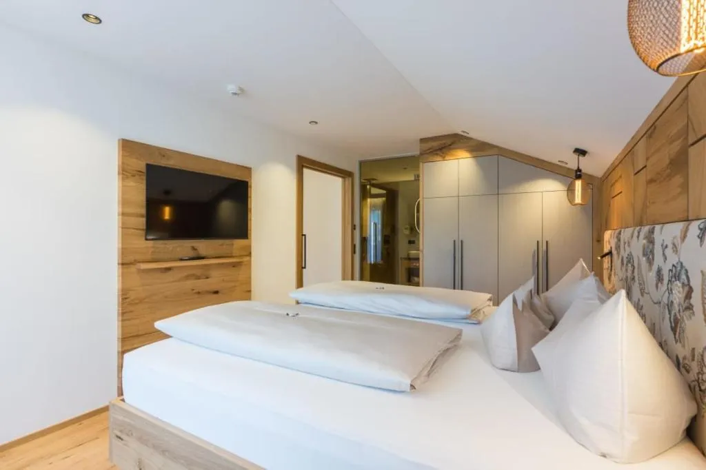 Bed in Ferienhotel Sonnenhof