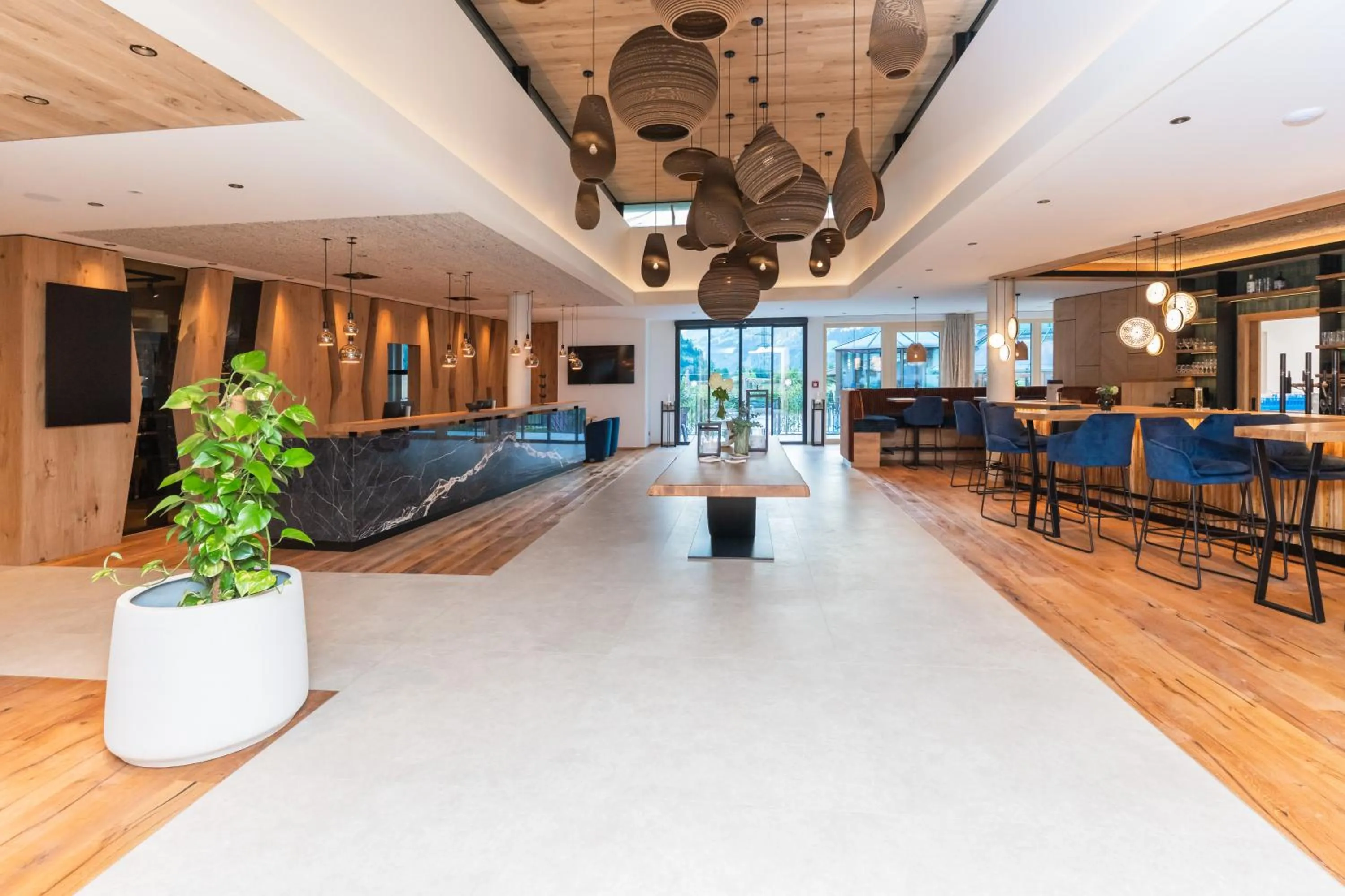 Lobby or reception in Ferienhotel Sonnenhof