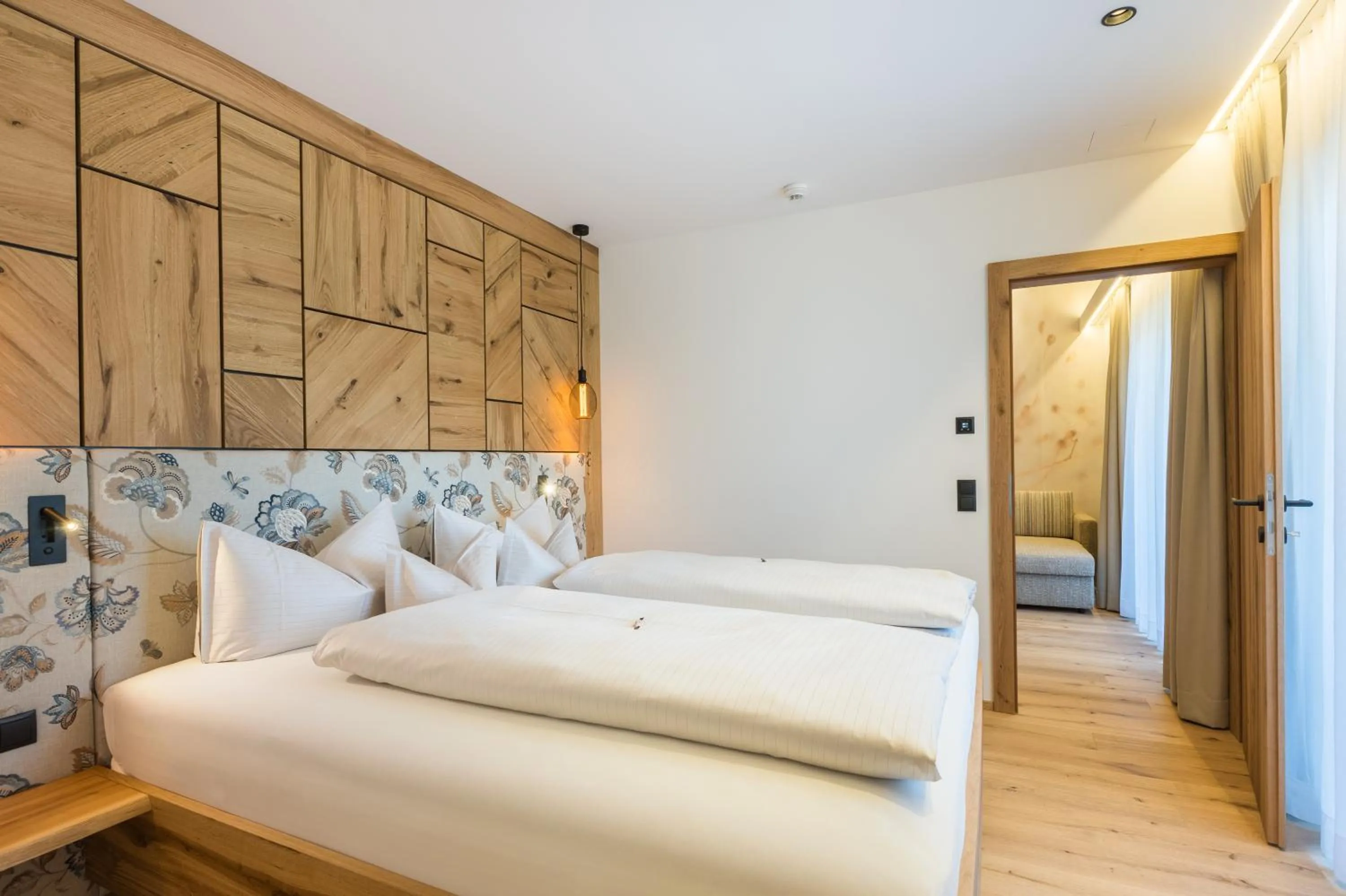 Bed in Ferienhotel Sonnenhof