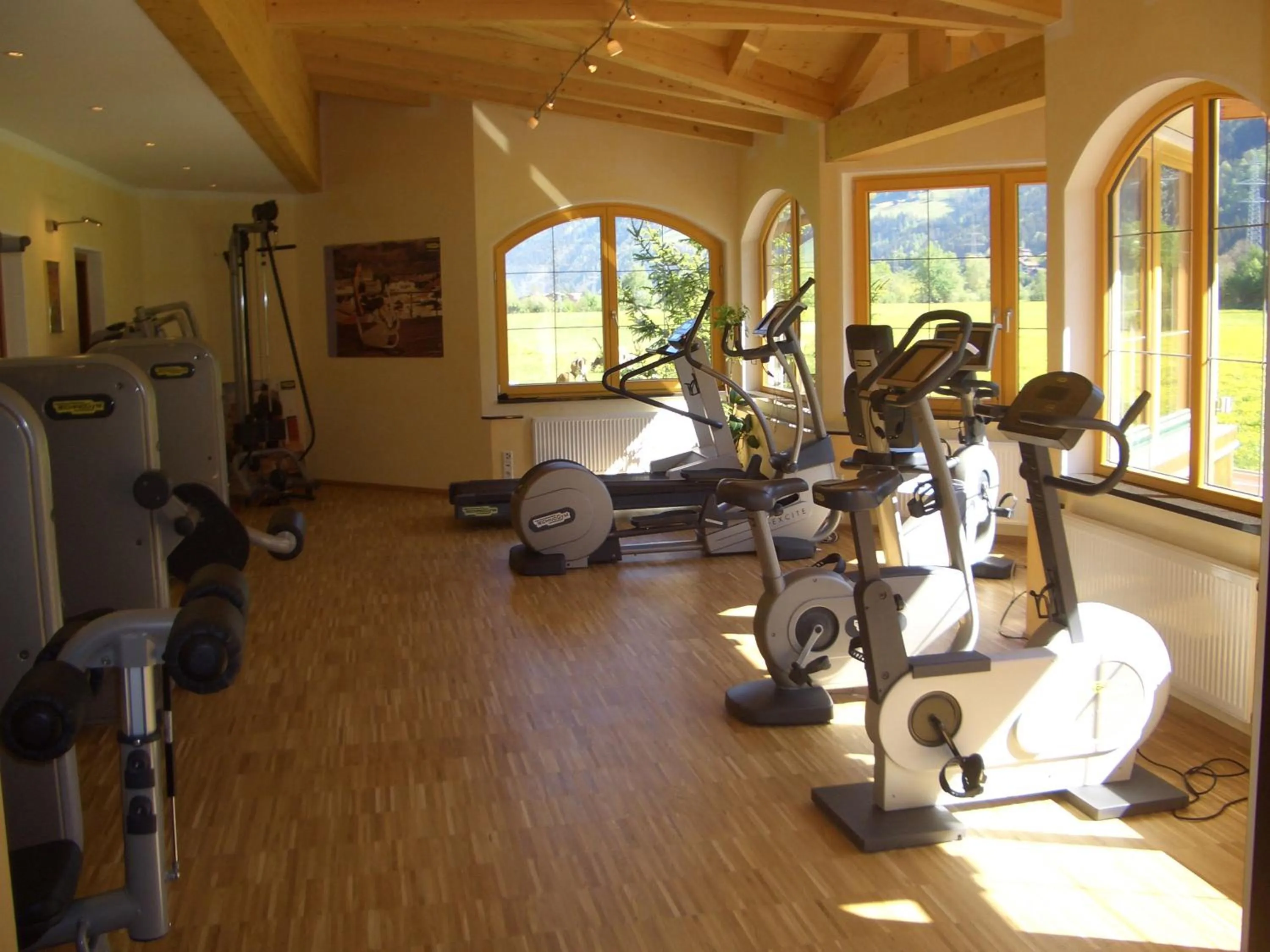 Fitness centre/facilities in Ferienhotel Sonnenhof