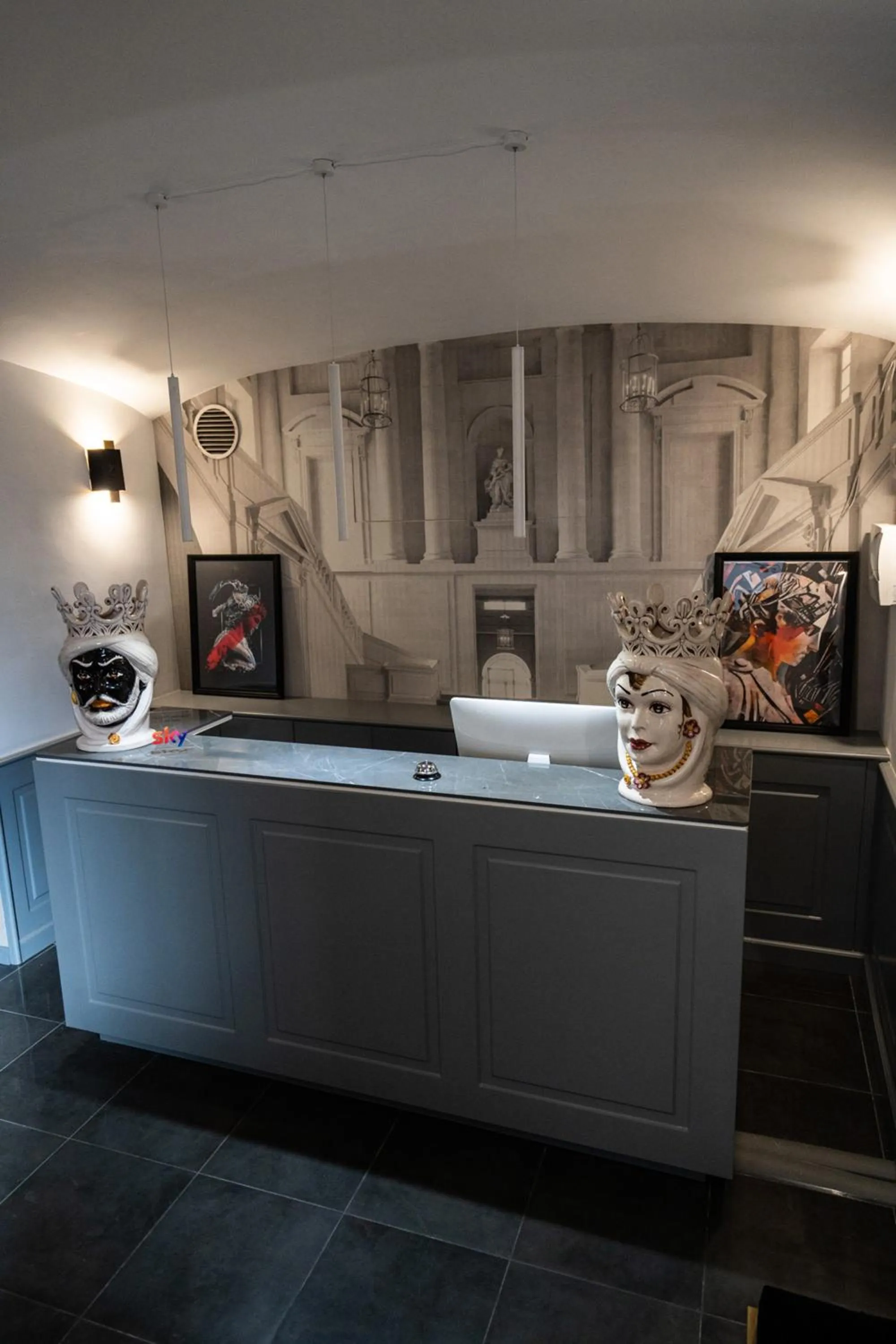 Lobby or reception in Relais Manzoni