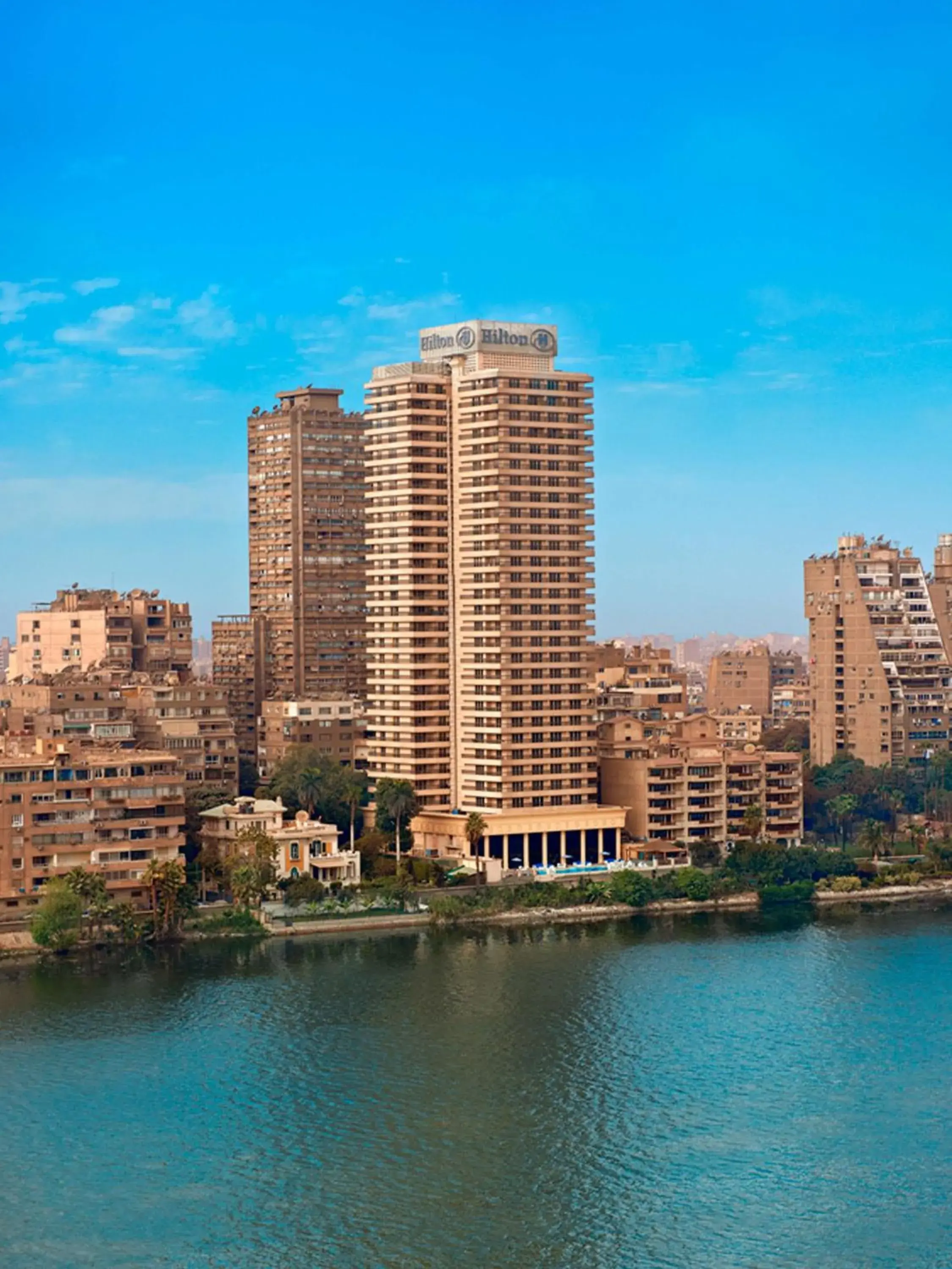 Property building in Hilton Cairo Zamalek Residences Property building in Hilton Cairo Zamalek Residences