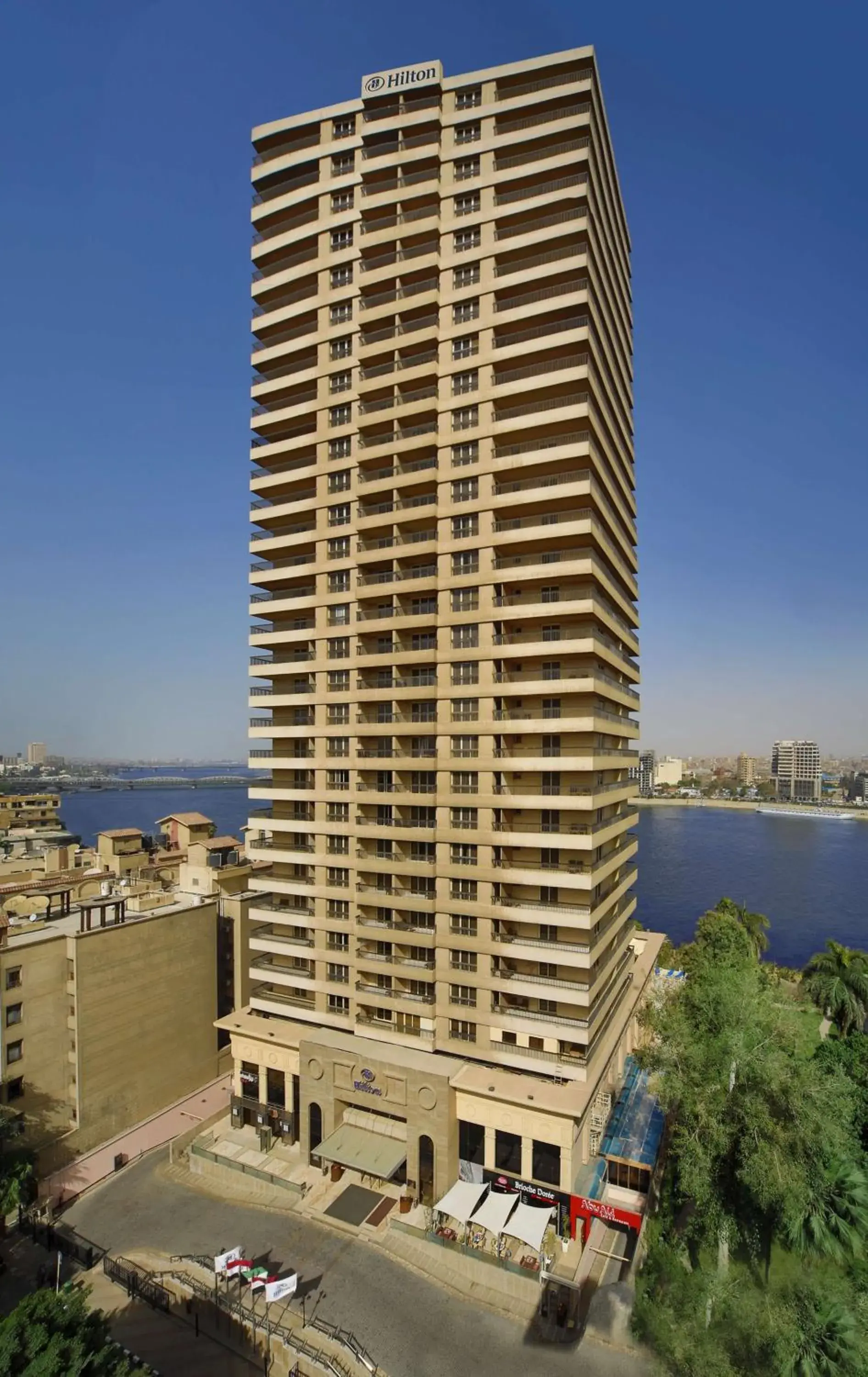 Property building in Hilton Cairo Zamalek Residences Property building in Hilton Cairo Zamalek Residences