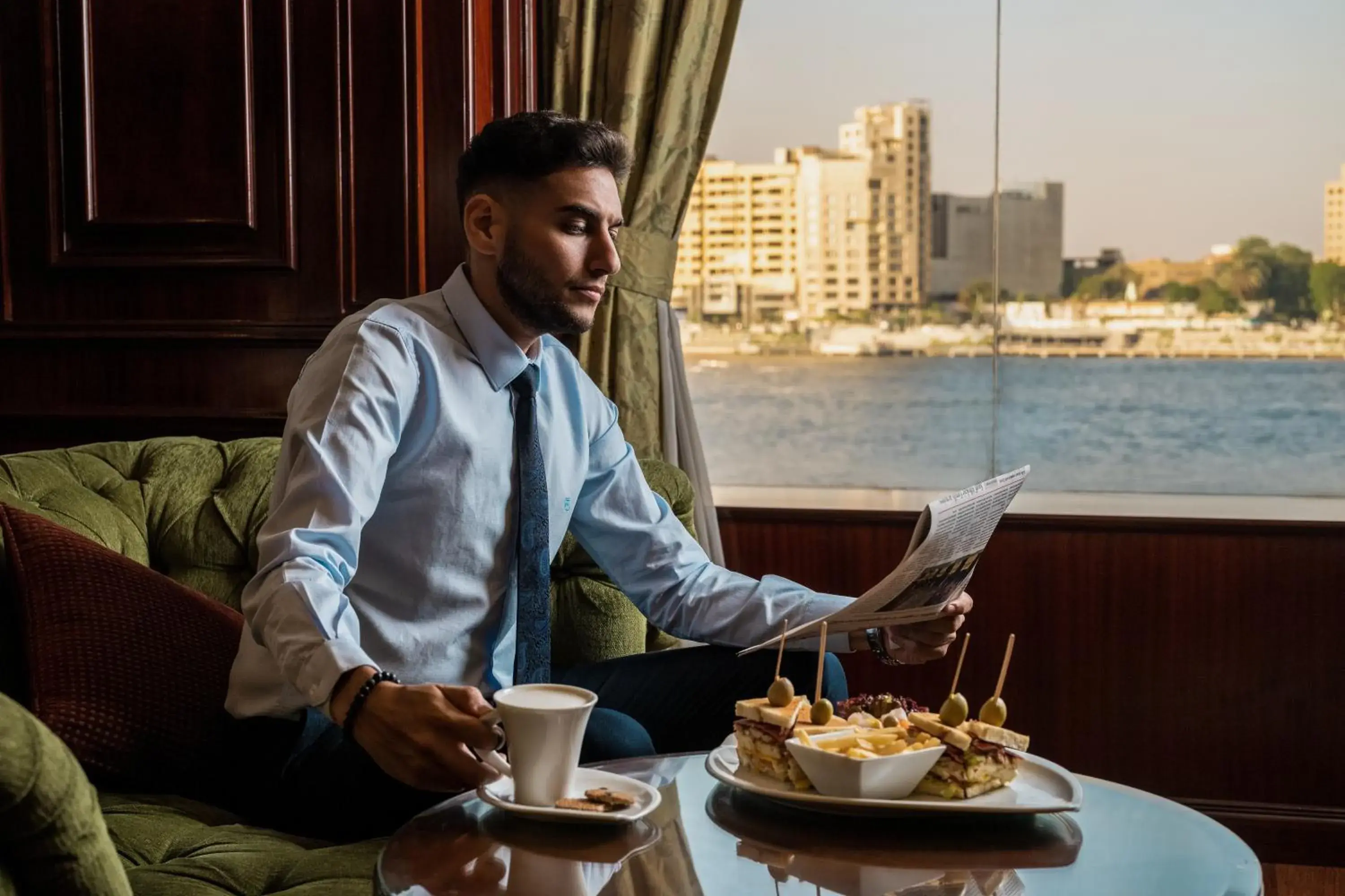 Restaurant/places to eat in Hilton Cairo Zamalek Residences Restaurant/places to eat in Hilton Cairo Zamalek Residences
