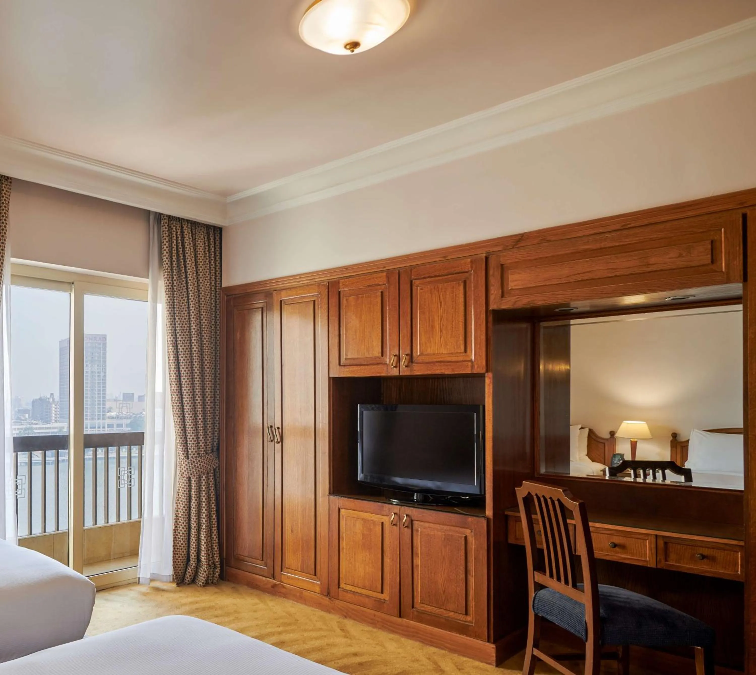 Bedroom, Bed in Hilton Cairo Zamalek Residences