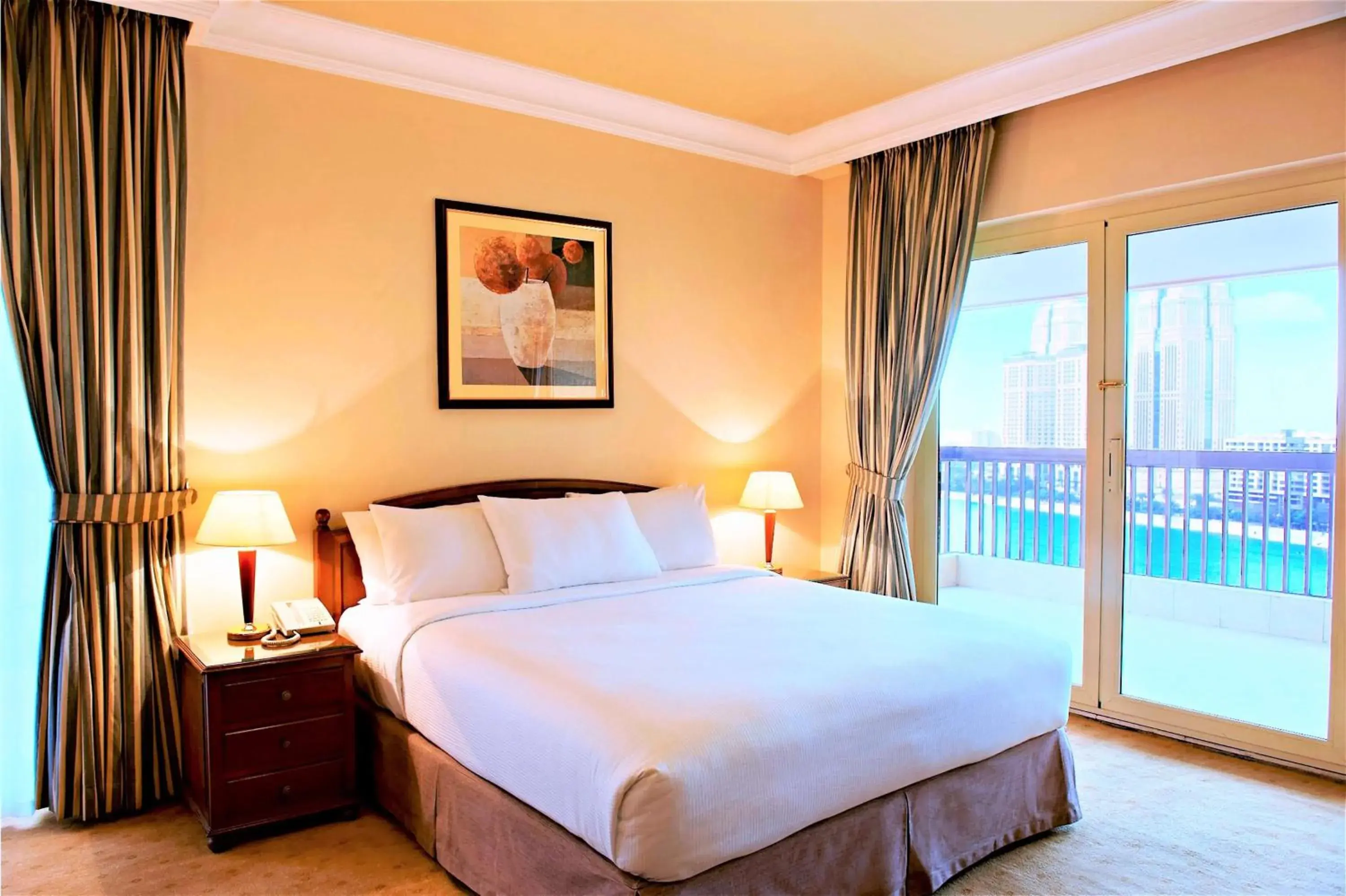 Bed in Hilton Cairo Zamalek Residences Bed in Hilton Cairo Zamalek Residences