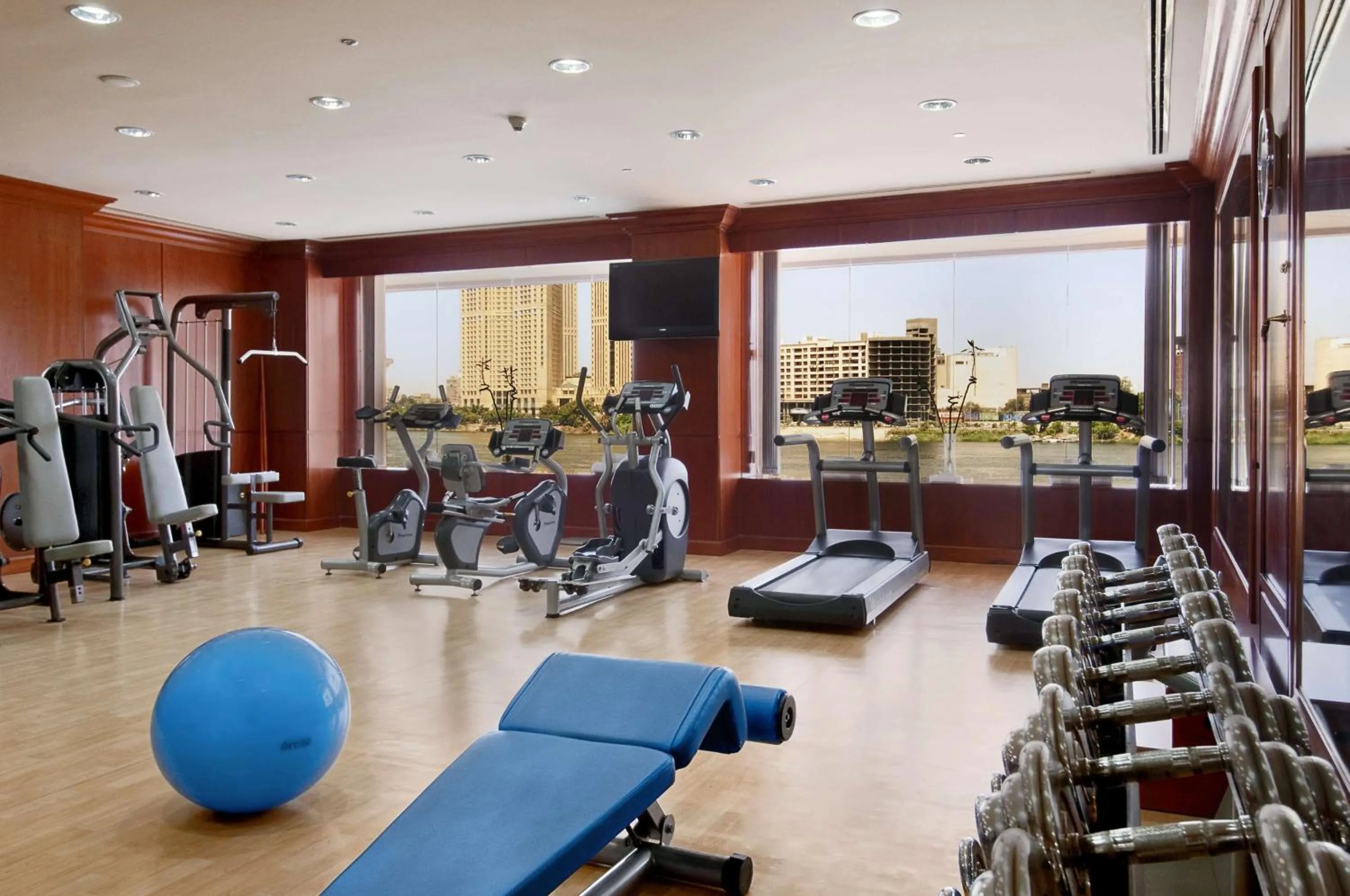 Fitness centre/facilities in Hilton Cairo Zamalek Residences