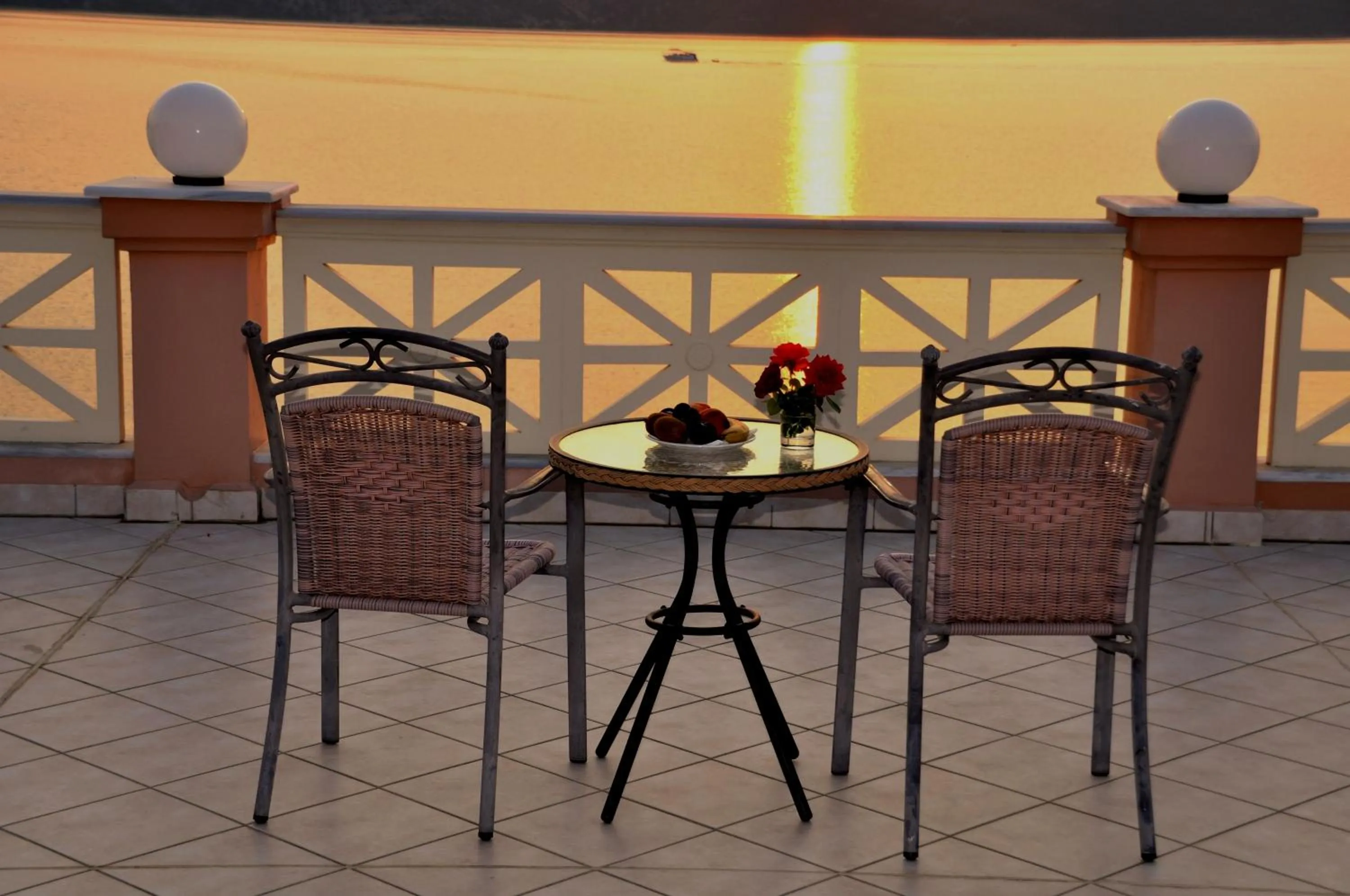 Patio in Florena Hotel