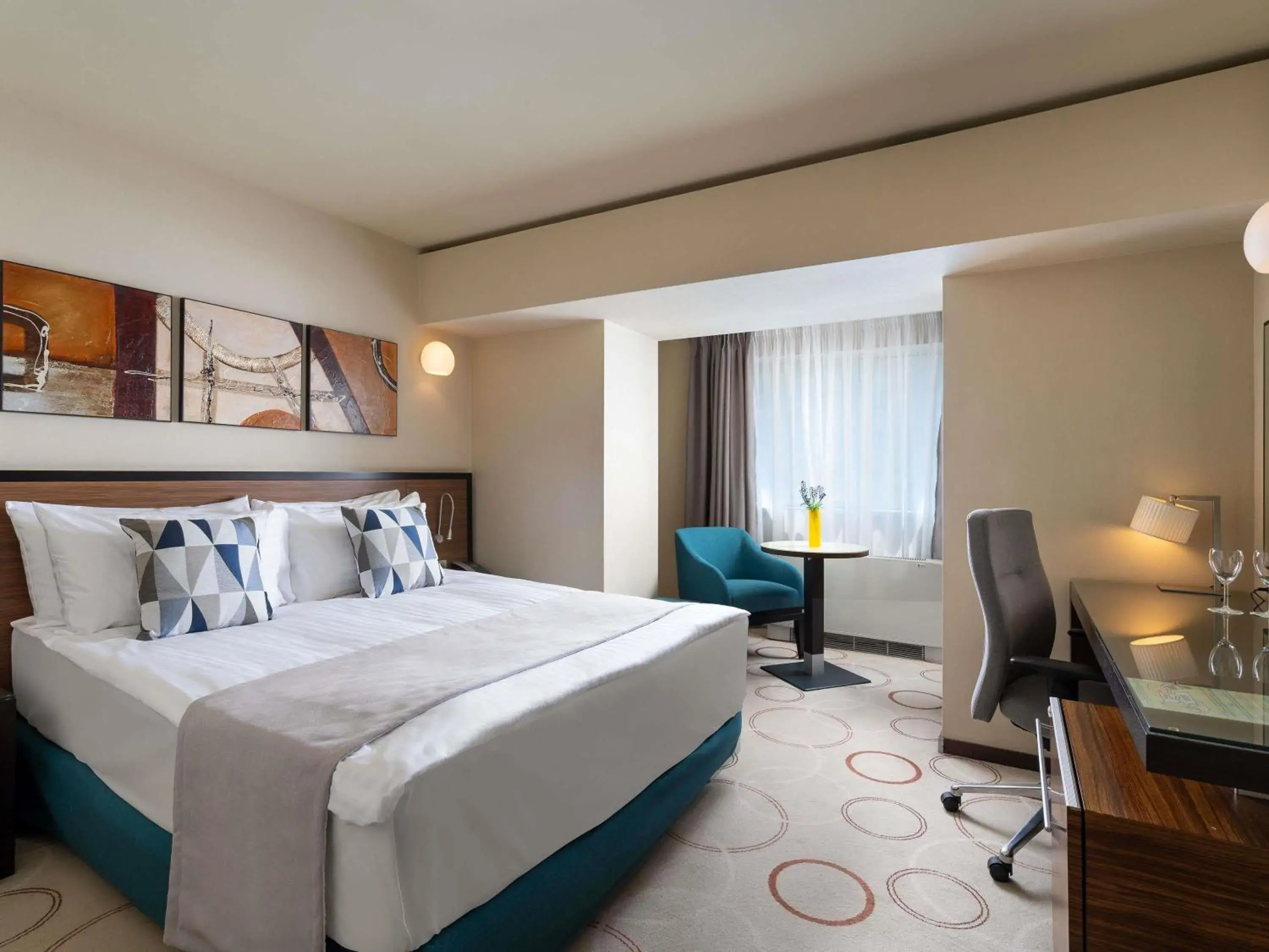 Bedroom, Bed in Bucharest Unirii Square - Handwritten Collection Bedroom, Bed in Bucharest Unirii Square - Handwritten Collection