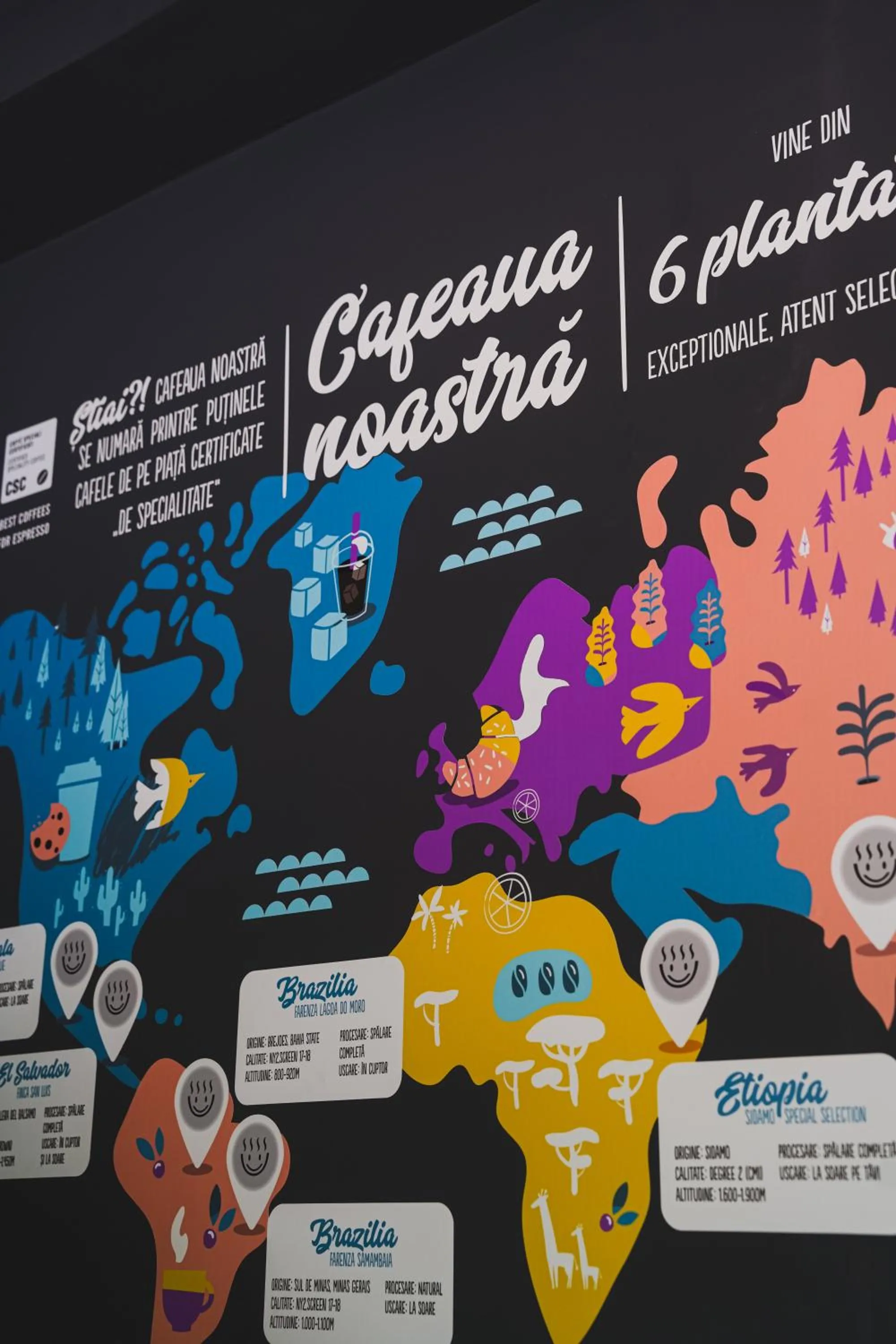 Coffee/tea facilities in Bucharest Unirii Square - Handwritten Collection