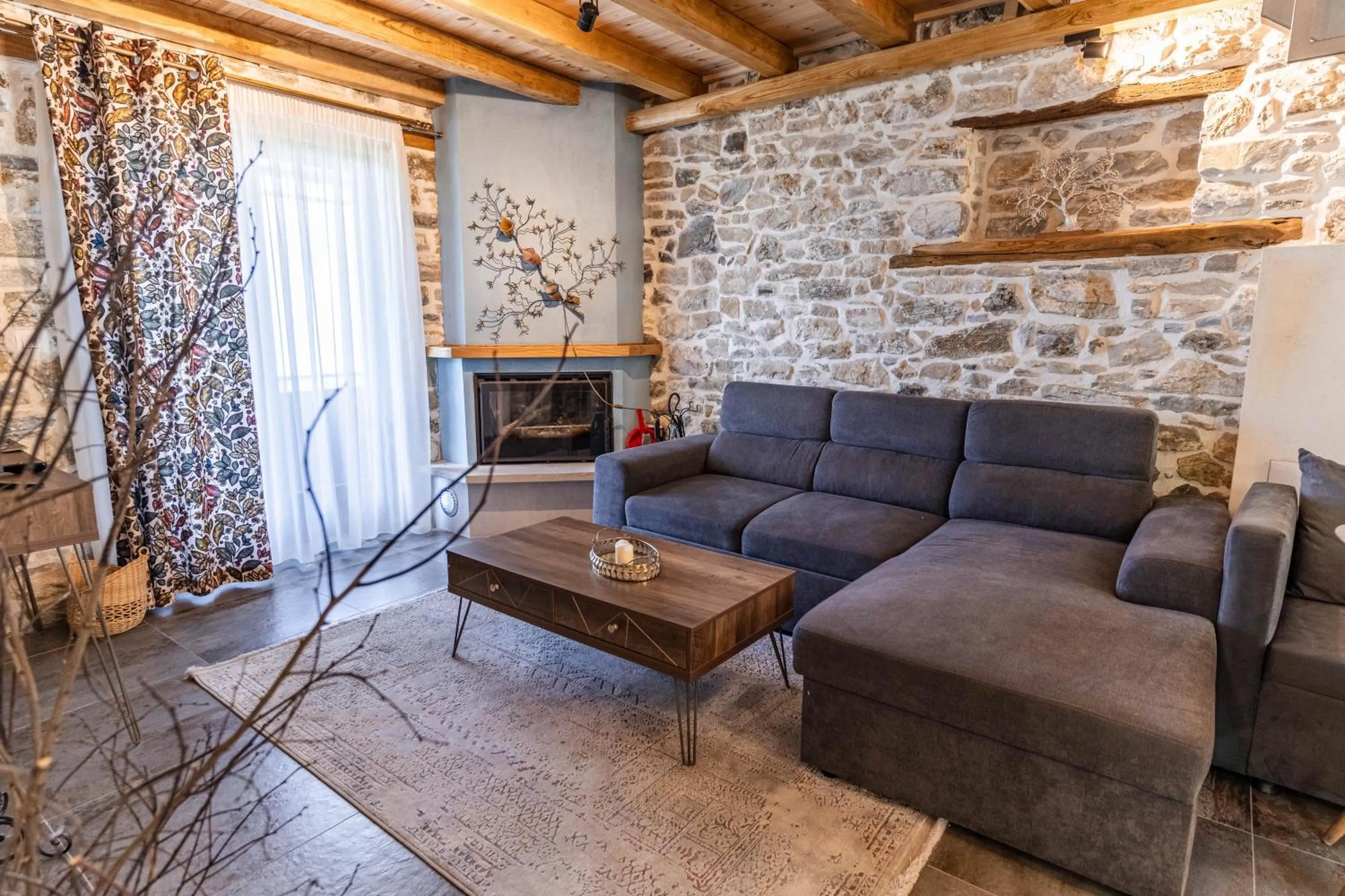 Seating area in Guesthouse Iris