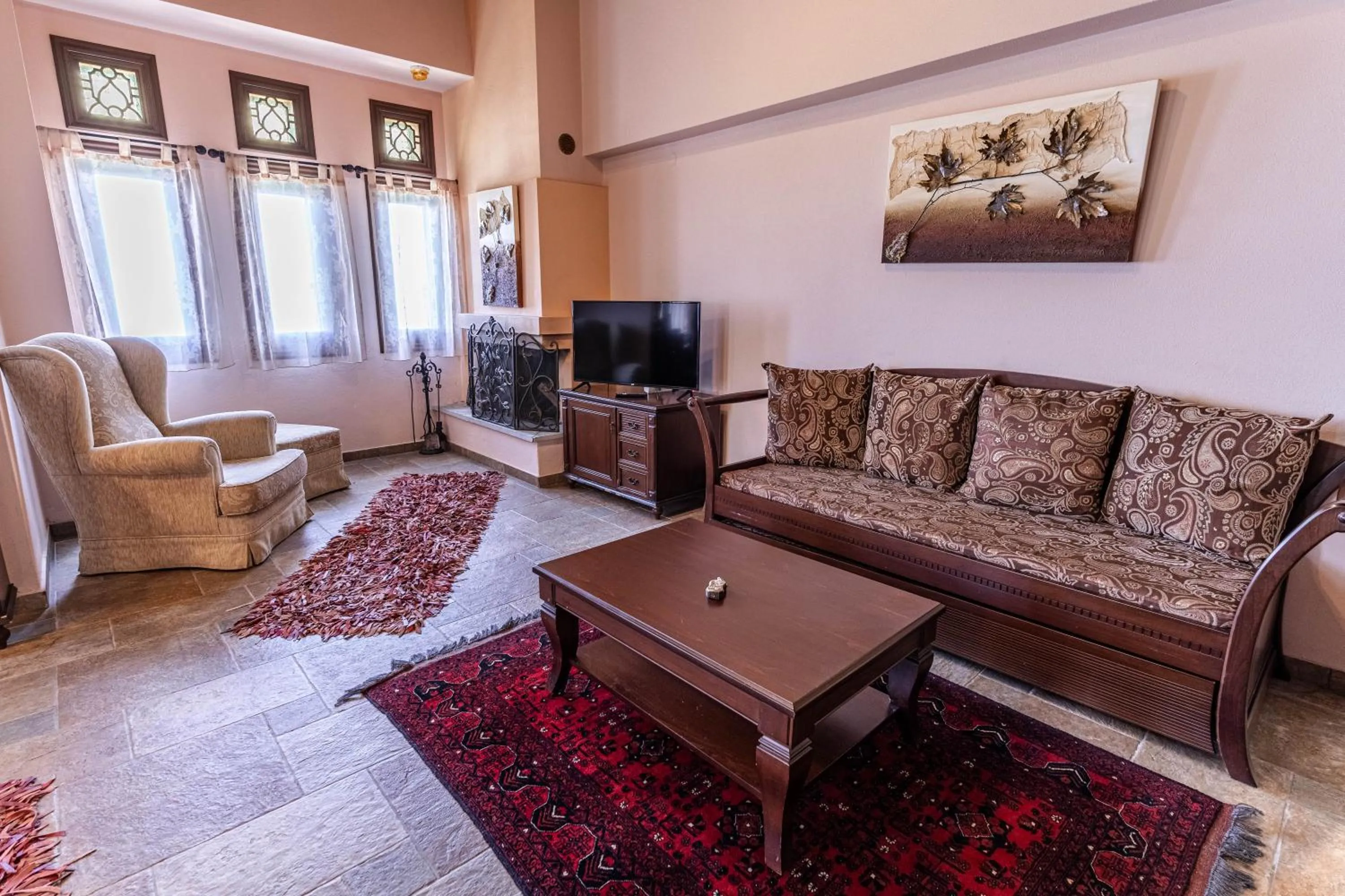 Seating area in Guesthouse Iris