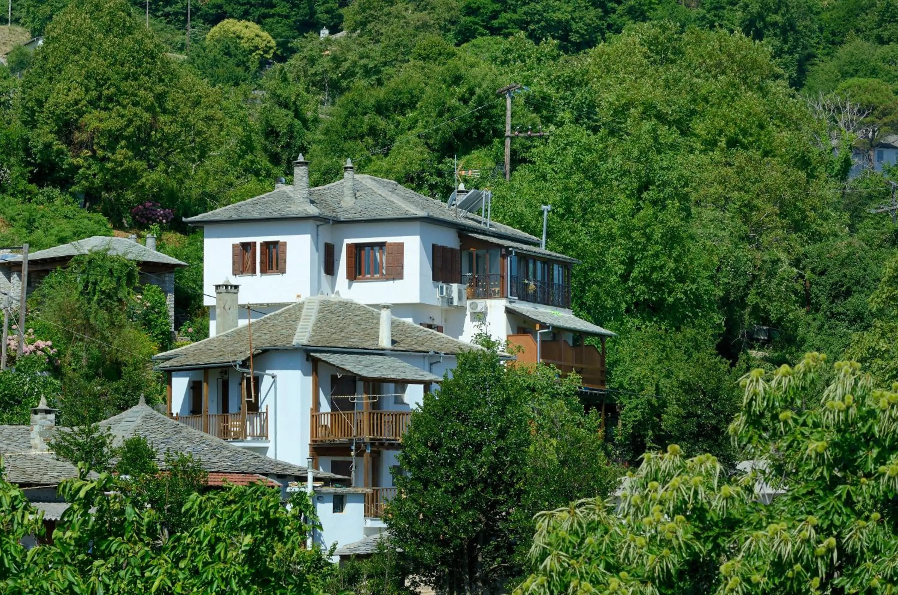 Property building in Guesthouse Iris