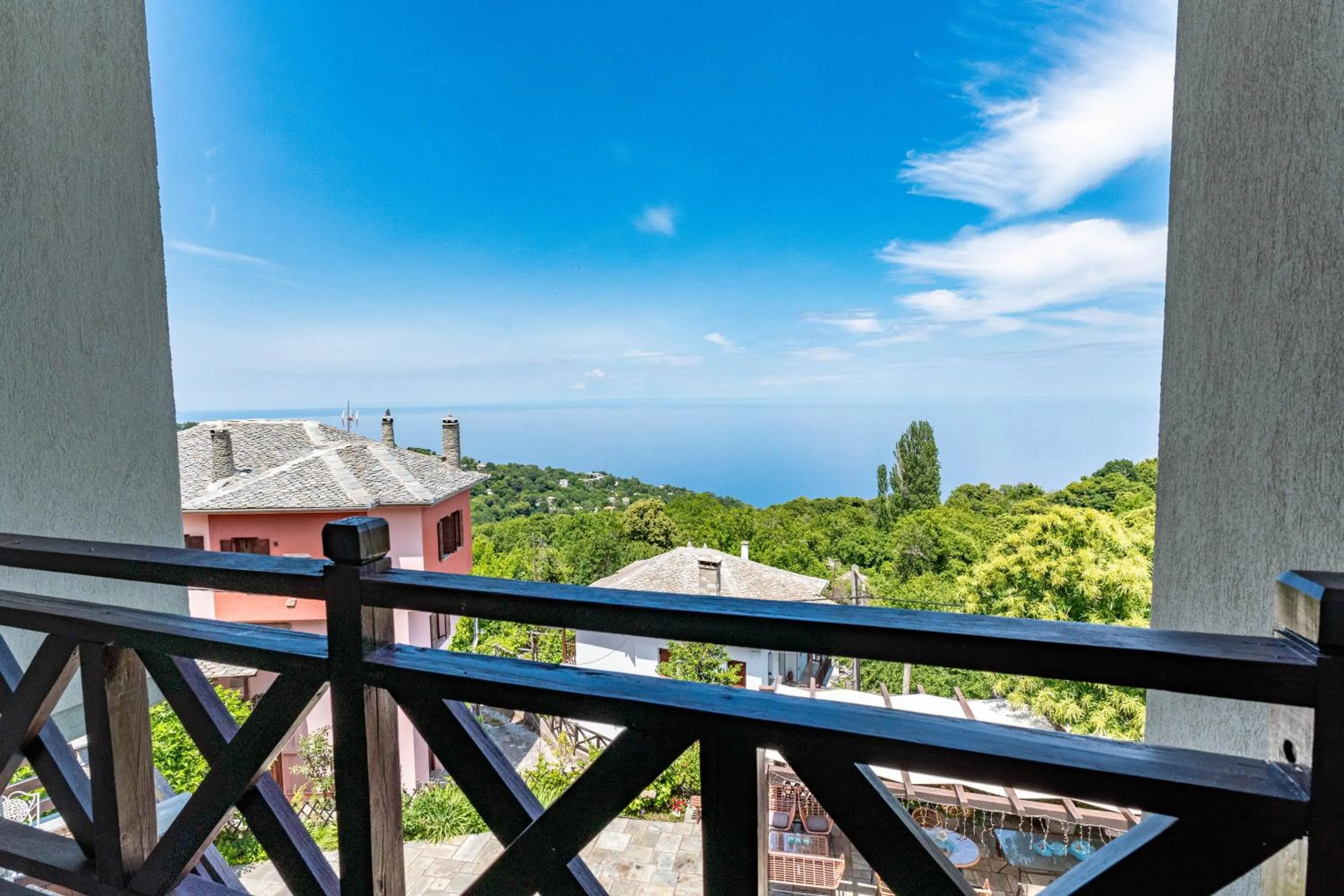 Natural landscape in Guesthouse Iris