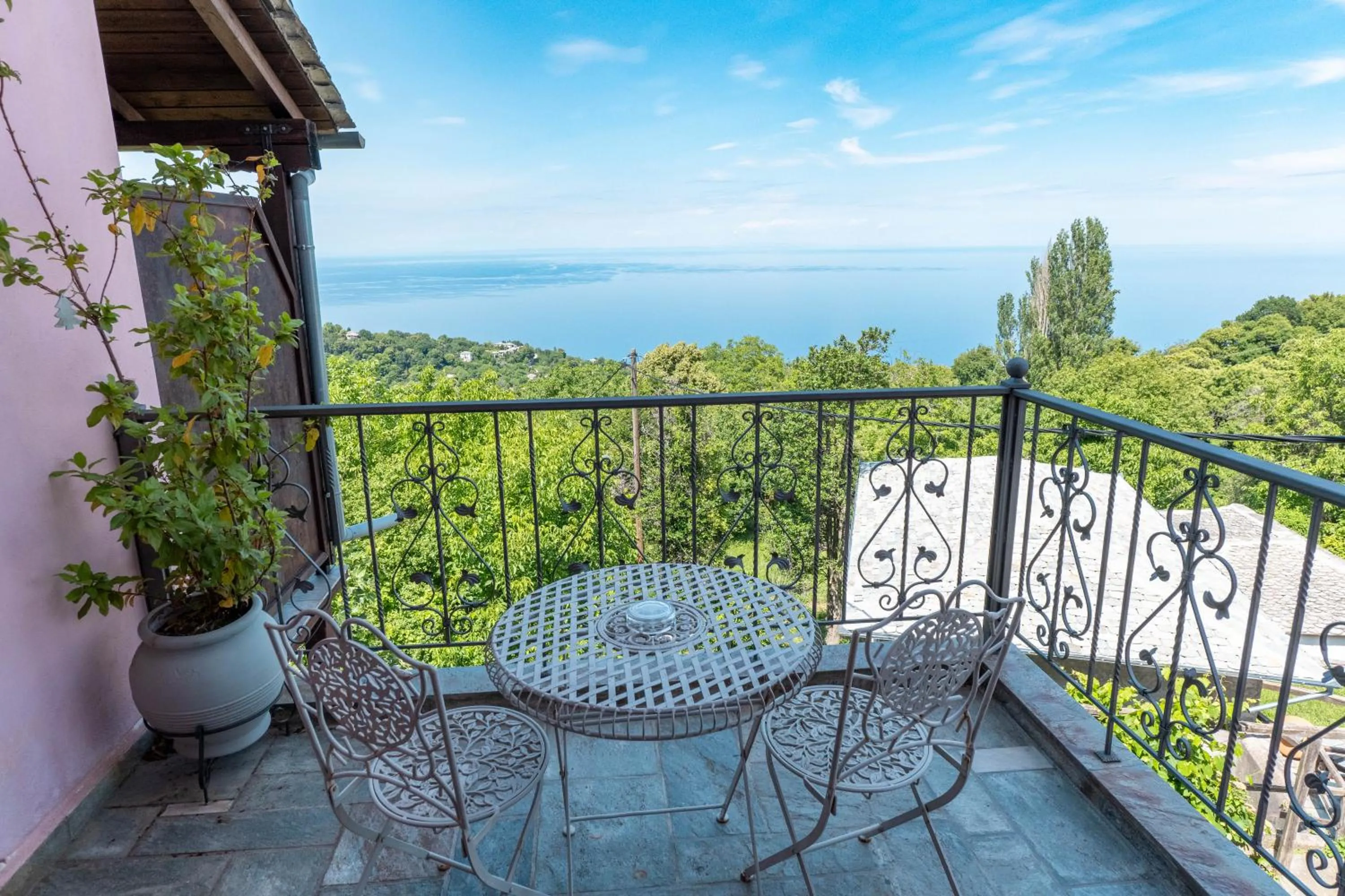 Balcony/Terrace in Guesthouse Iris