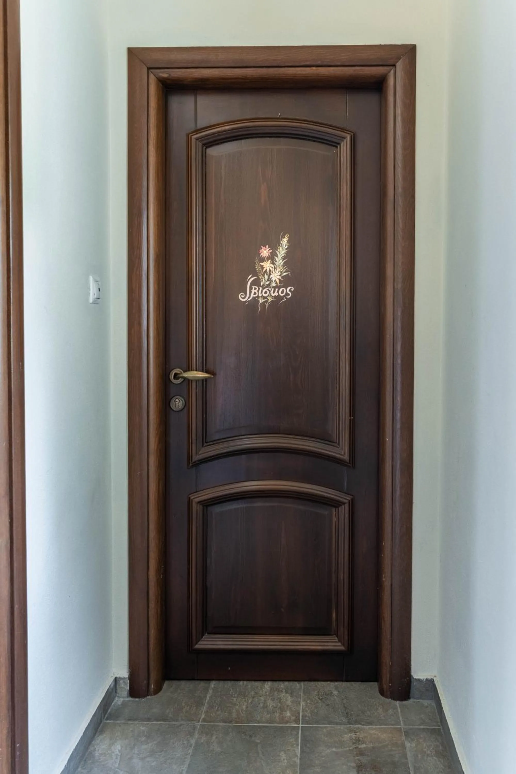 Property building in Guesthouse Iris