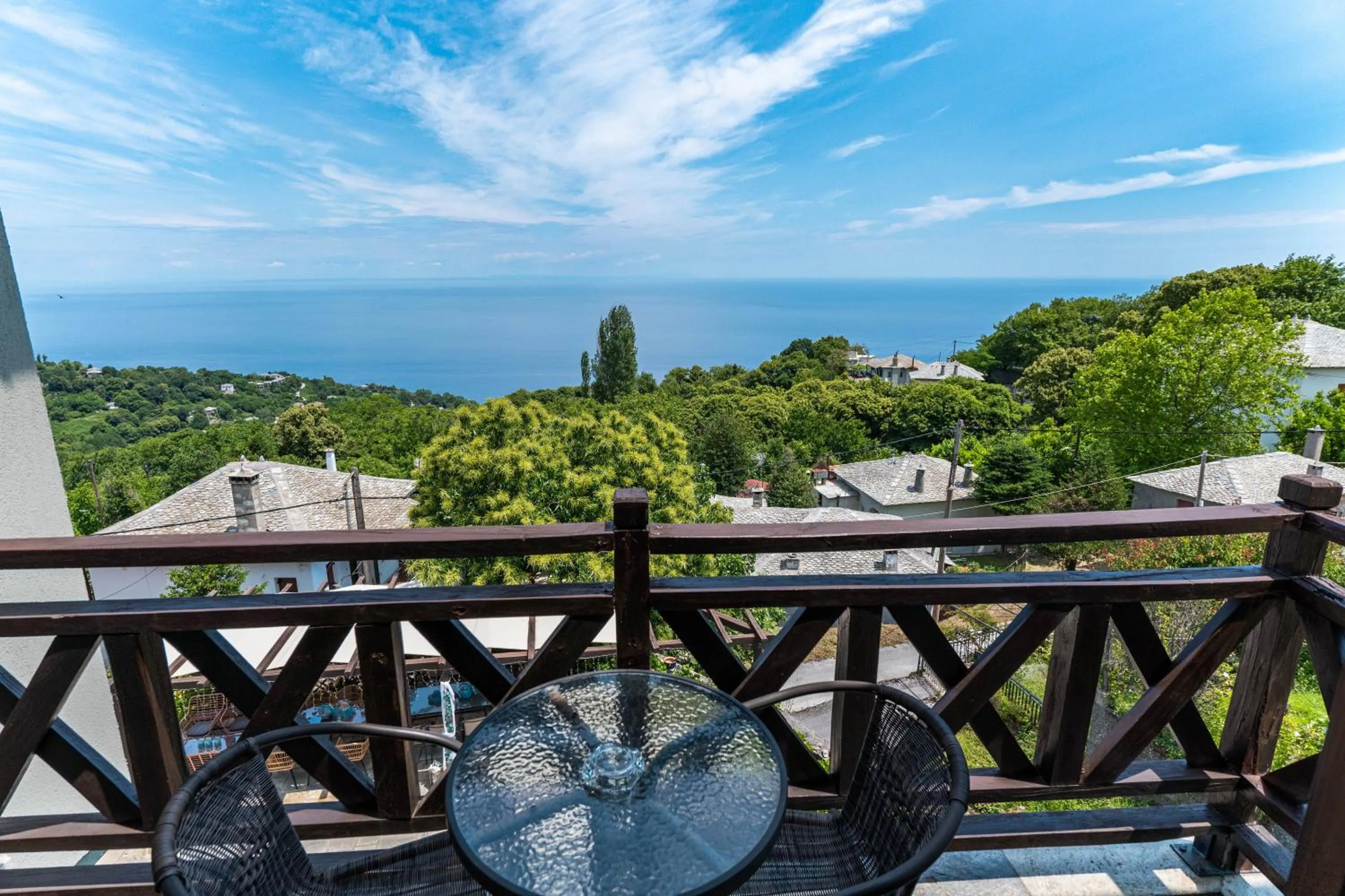 Balcony/Terrace in Guesthouse Iris