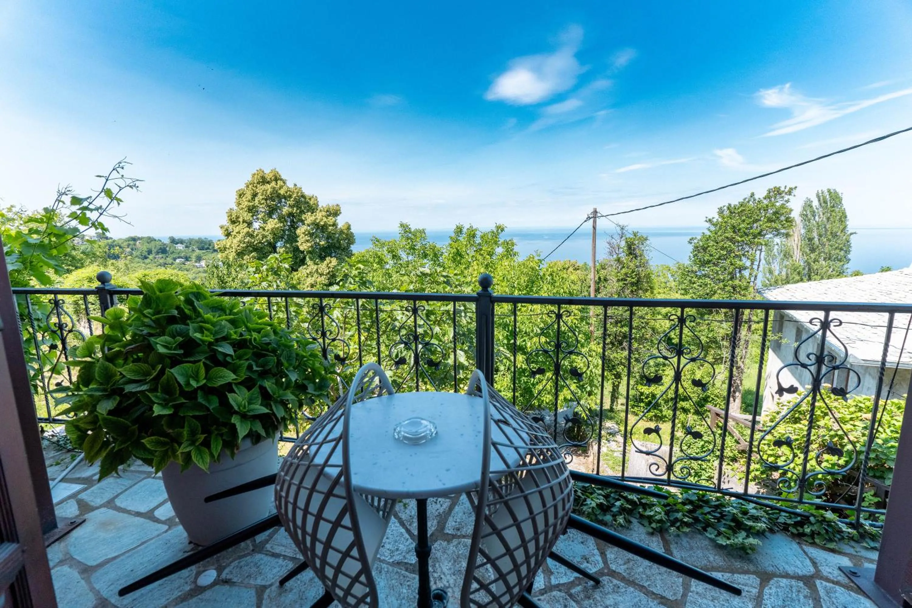 Natural landscape in Guesthouse Iris