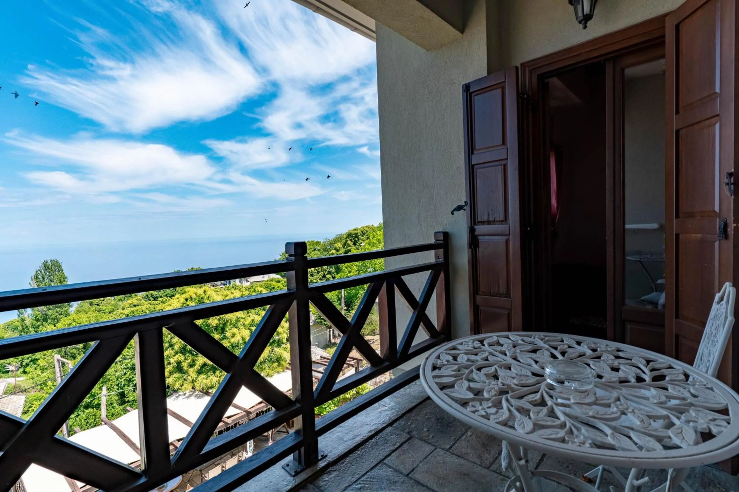Balcony/Terrace in Guesthouse Iris