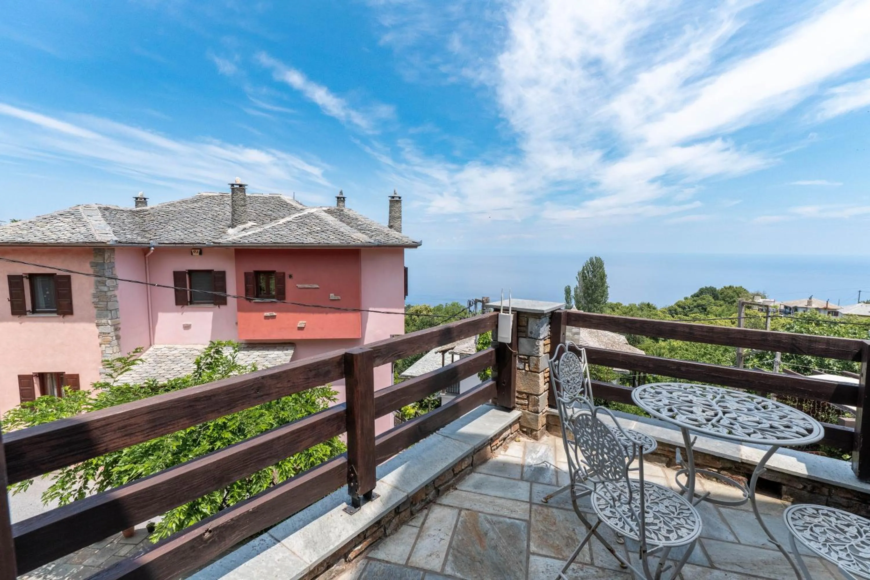 Balcony/Terrace in Guesthouse Iris