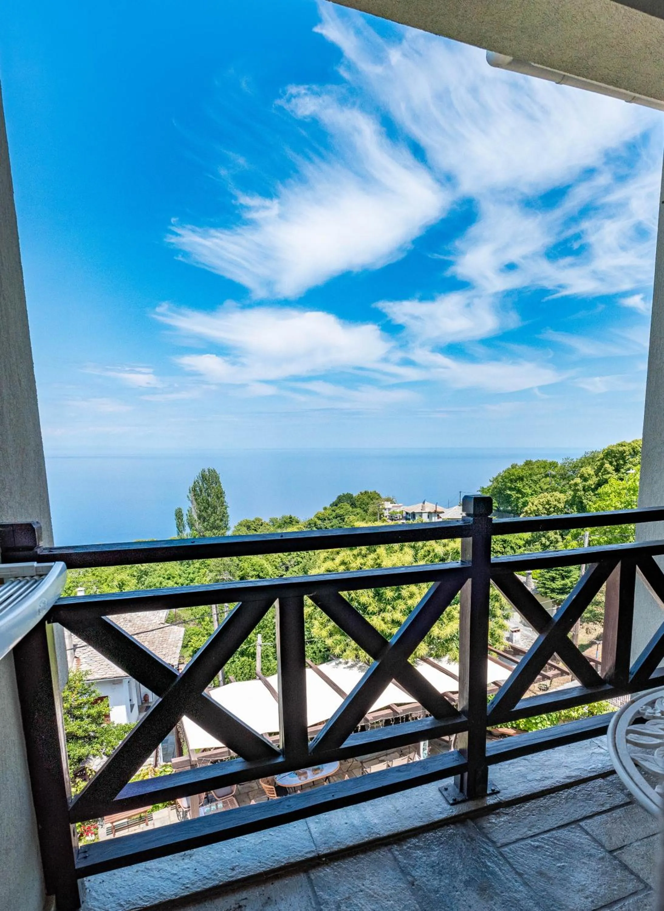 Balcony/Terrace in Guesthouse Iris