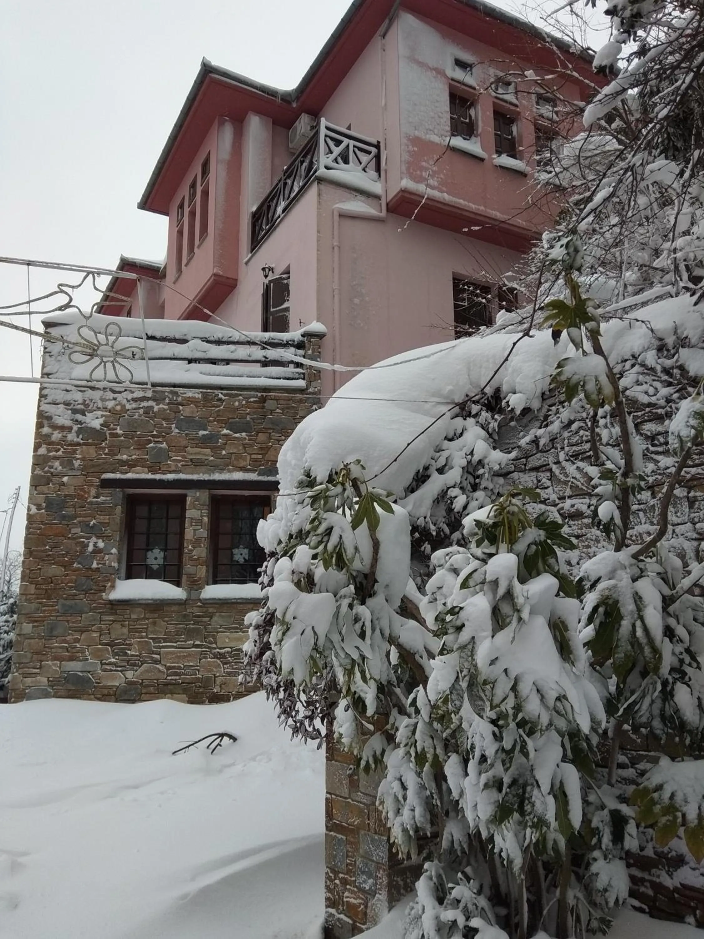 Winter in Guesthouse Iris