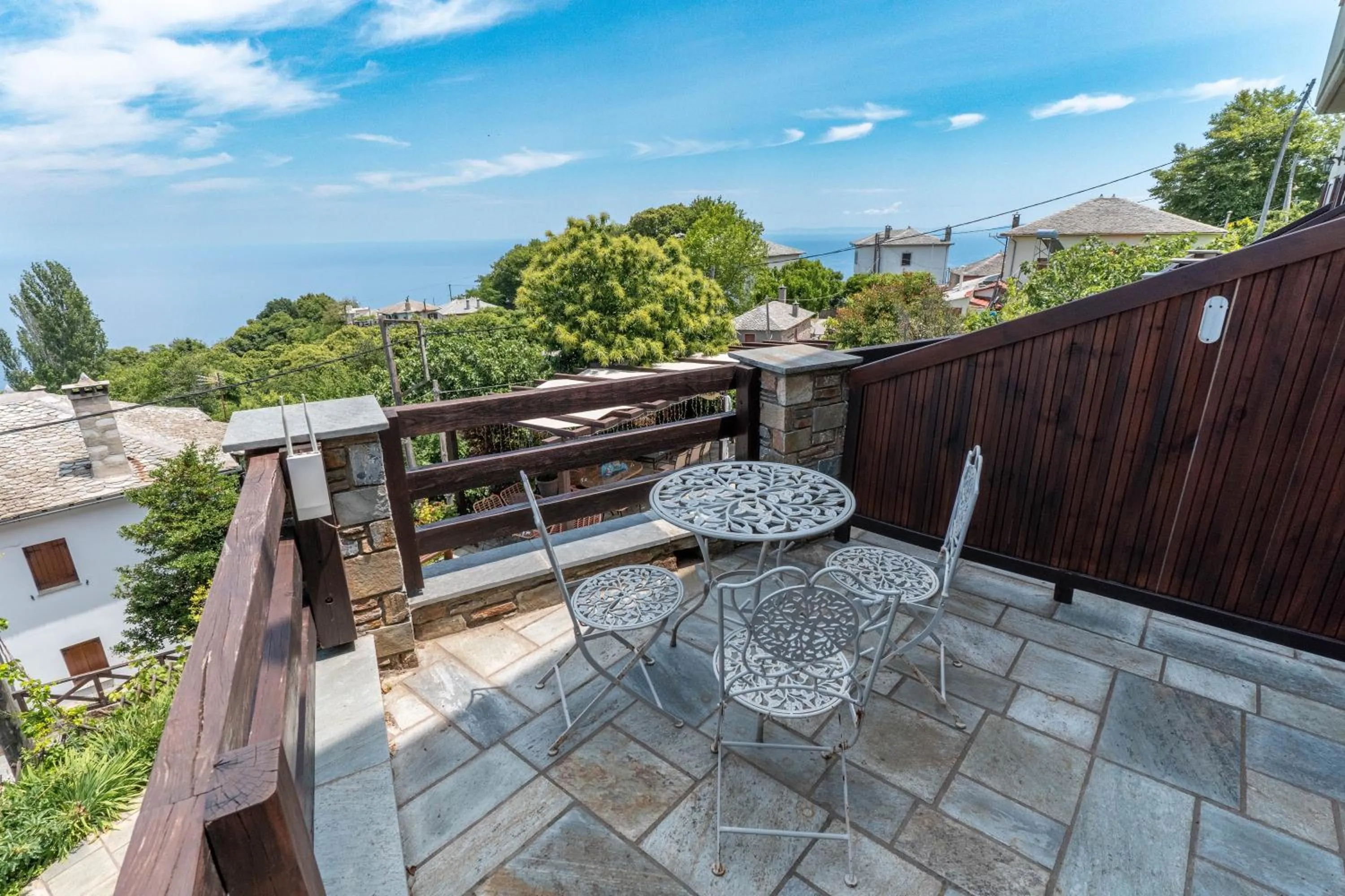 Balcony/Terrace in Guesthouse Iris