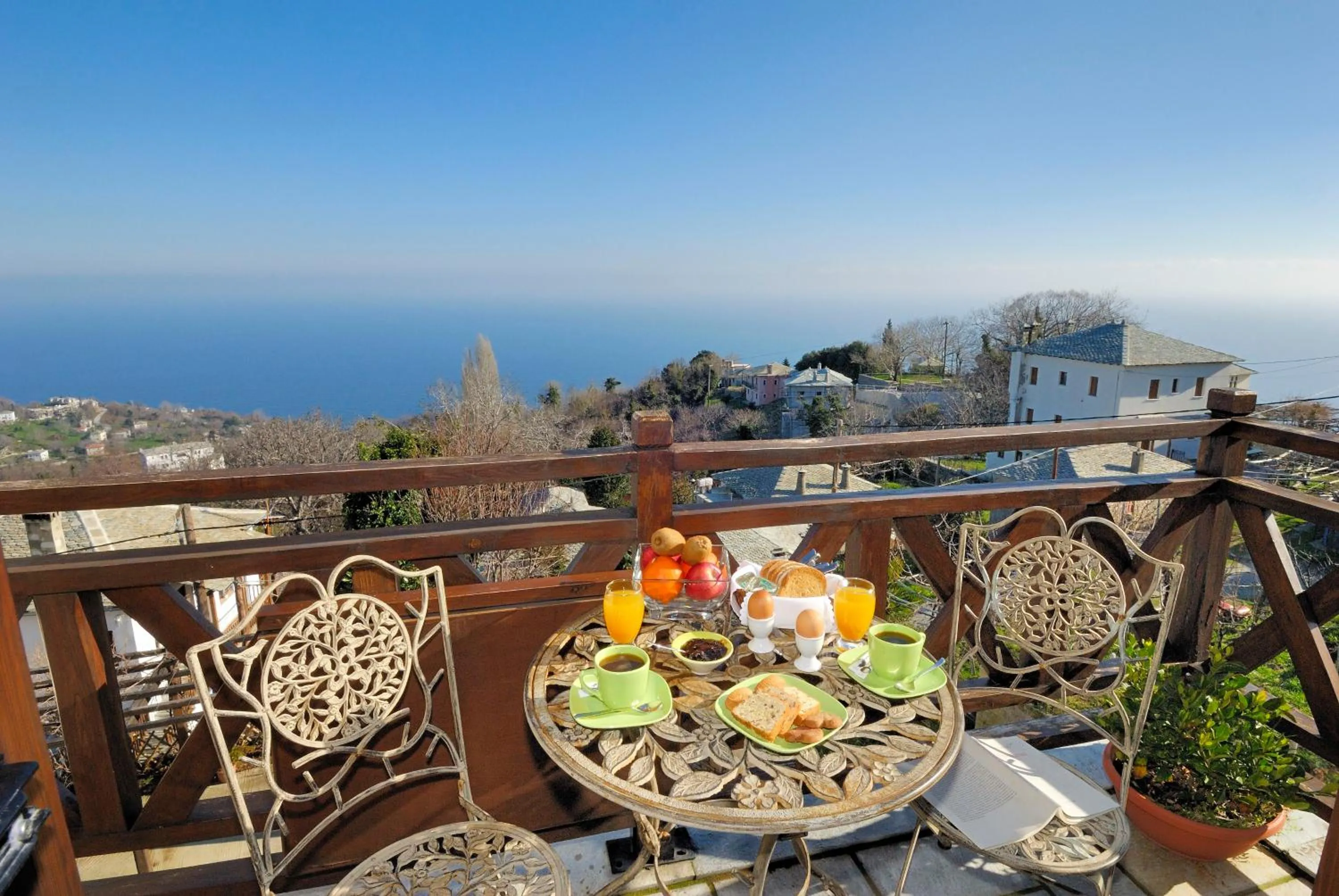 Sea view in Guesthouse Iris