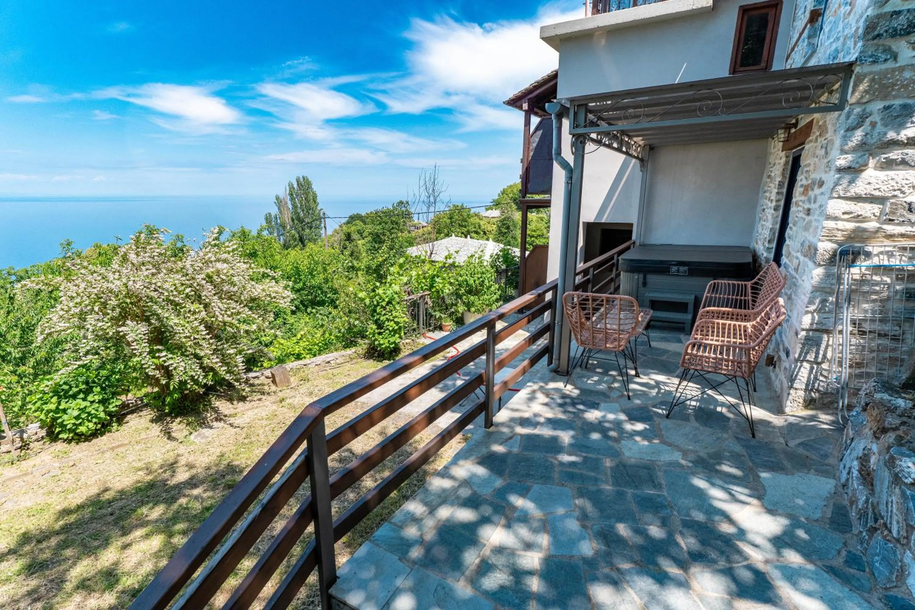 Natural landscape in Guesthouse Iris