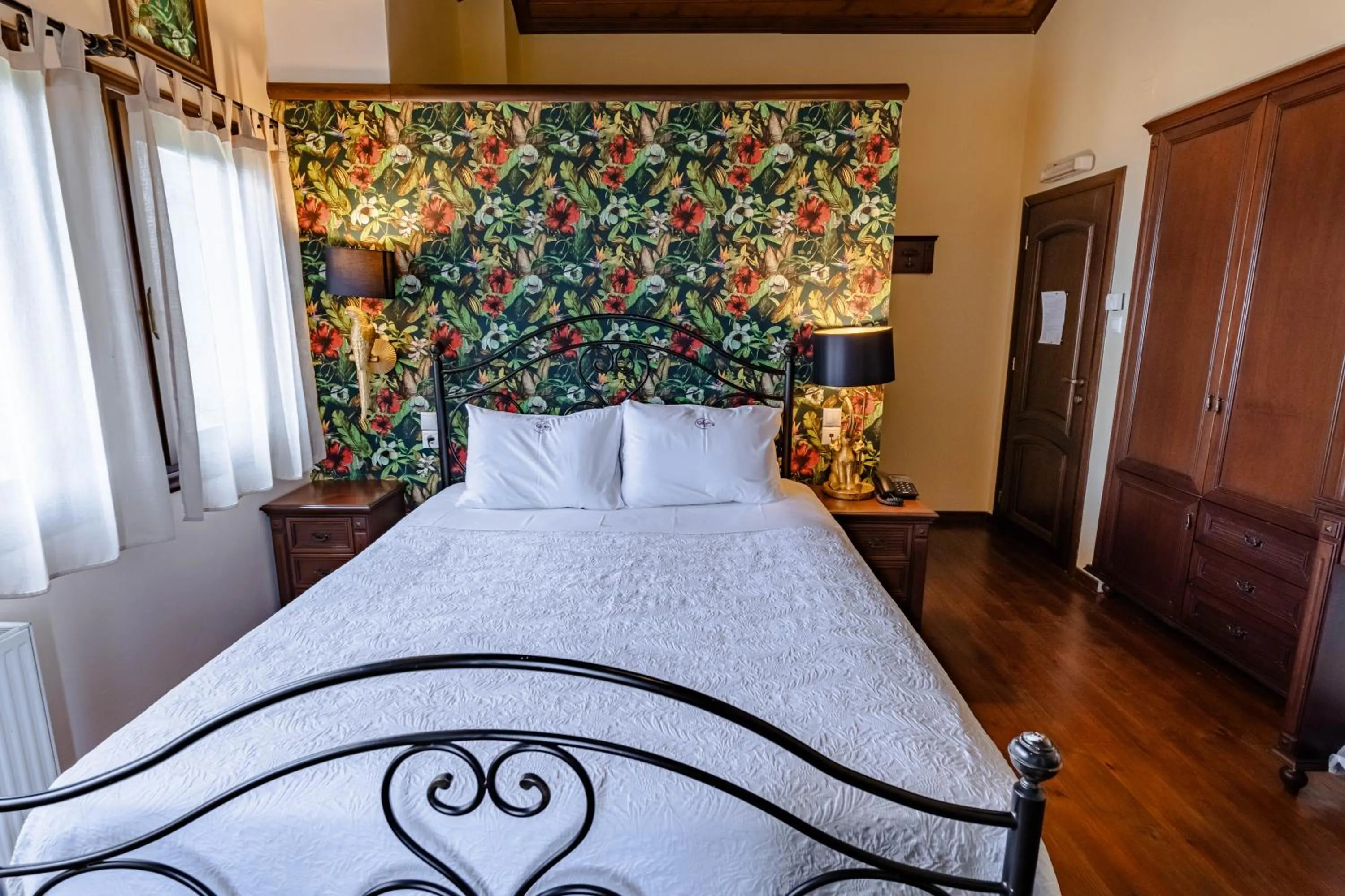 Bed in Guesthouse Iris